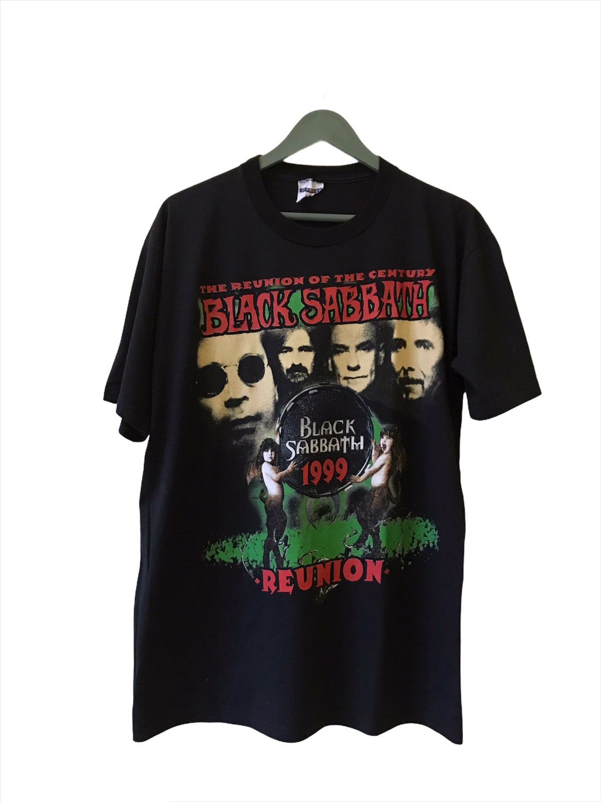Band Tees Vintage Tour 1999 The Reunion of the Century Black Sabbath Size US L / EU 52-54 / 3 - 1 Thumbnail