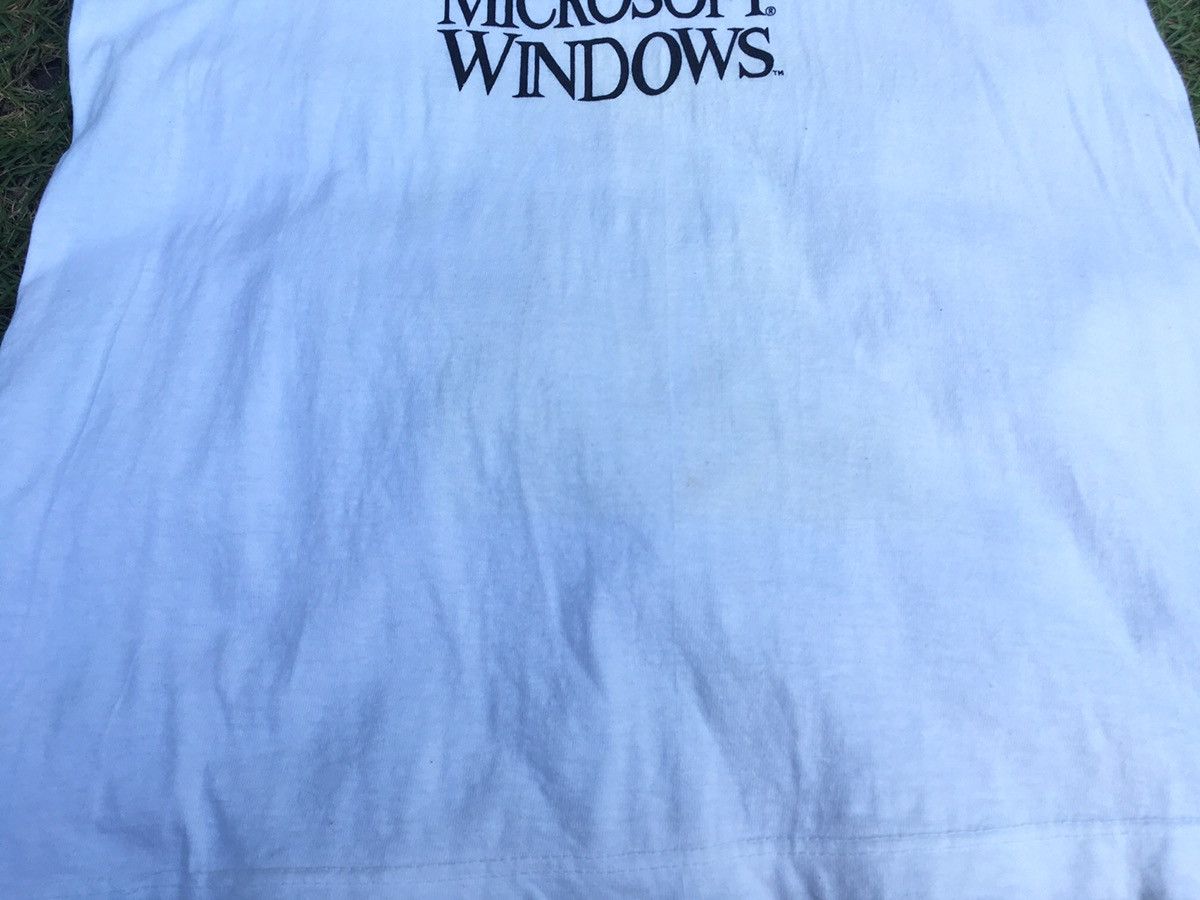 Microsoft × Vintage RARE 🔥Vintage 90s Microsoft Windows tshirt Size US S / EU 44-46 / 1 - 5 Thumbnail
