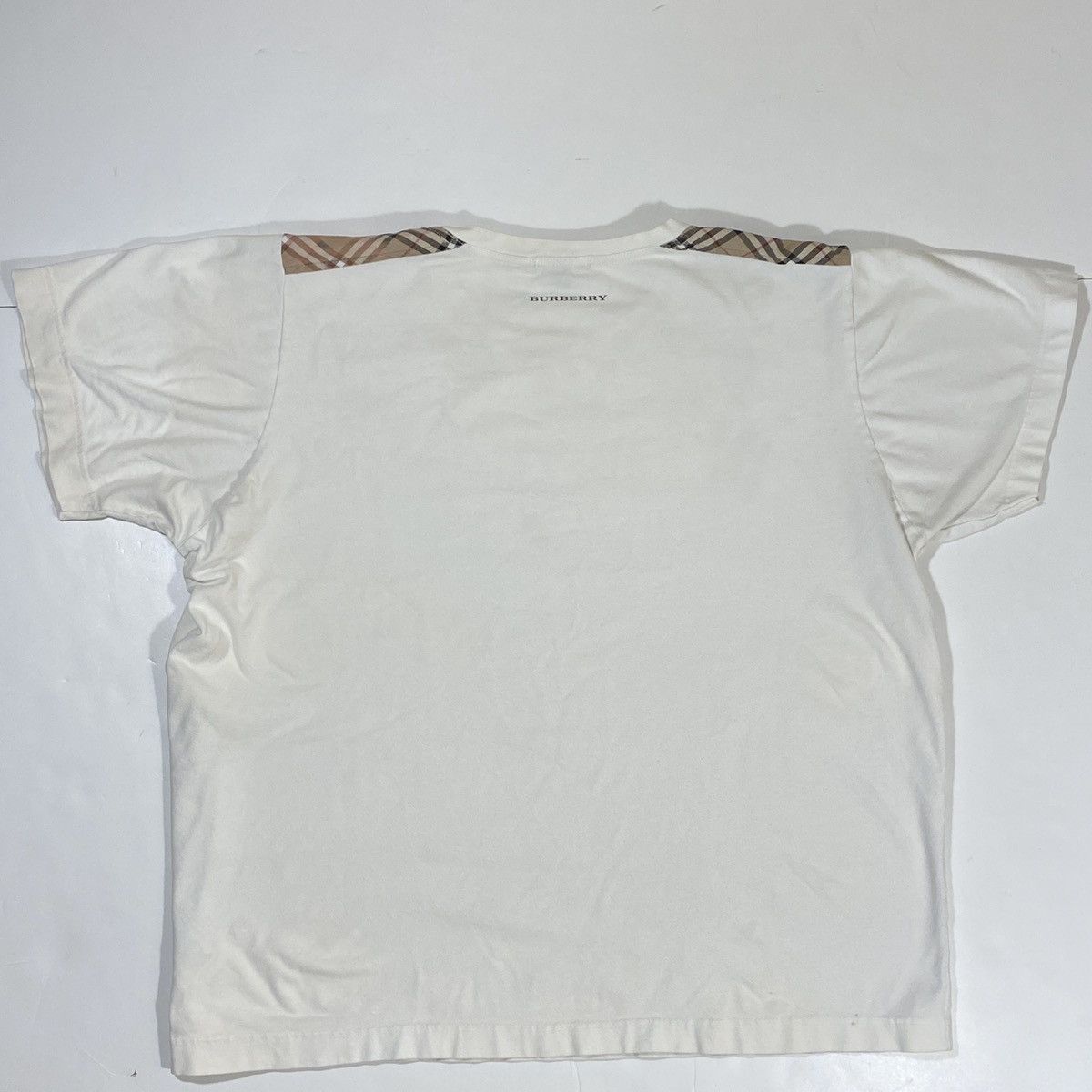 Burberry Vintage Burberry Shoulder Print Tee Size US M / EU 48-50 / 2 - 4 Thumbnail