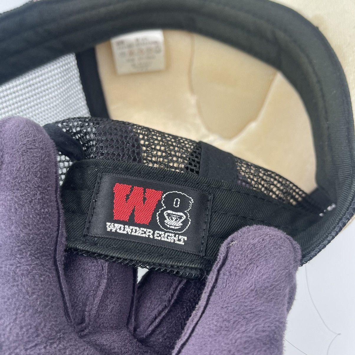 Japanese Brand Rare Wonder Eight Trucker Hat Cap Size ONE SIZE - 14 Thumbnail