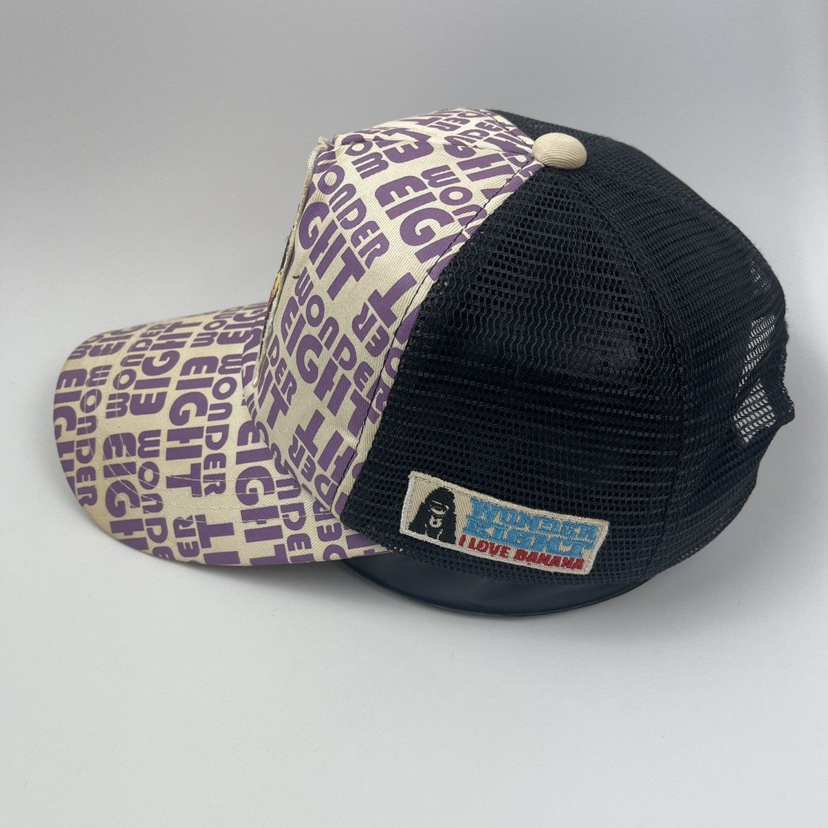Japanese Brand Rare Wonder Eight Trucker Hat Cap Size ONE SIZE - 5 Thumbnail