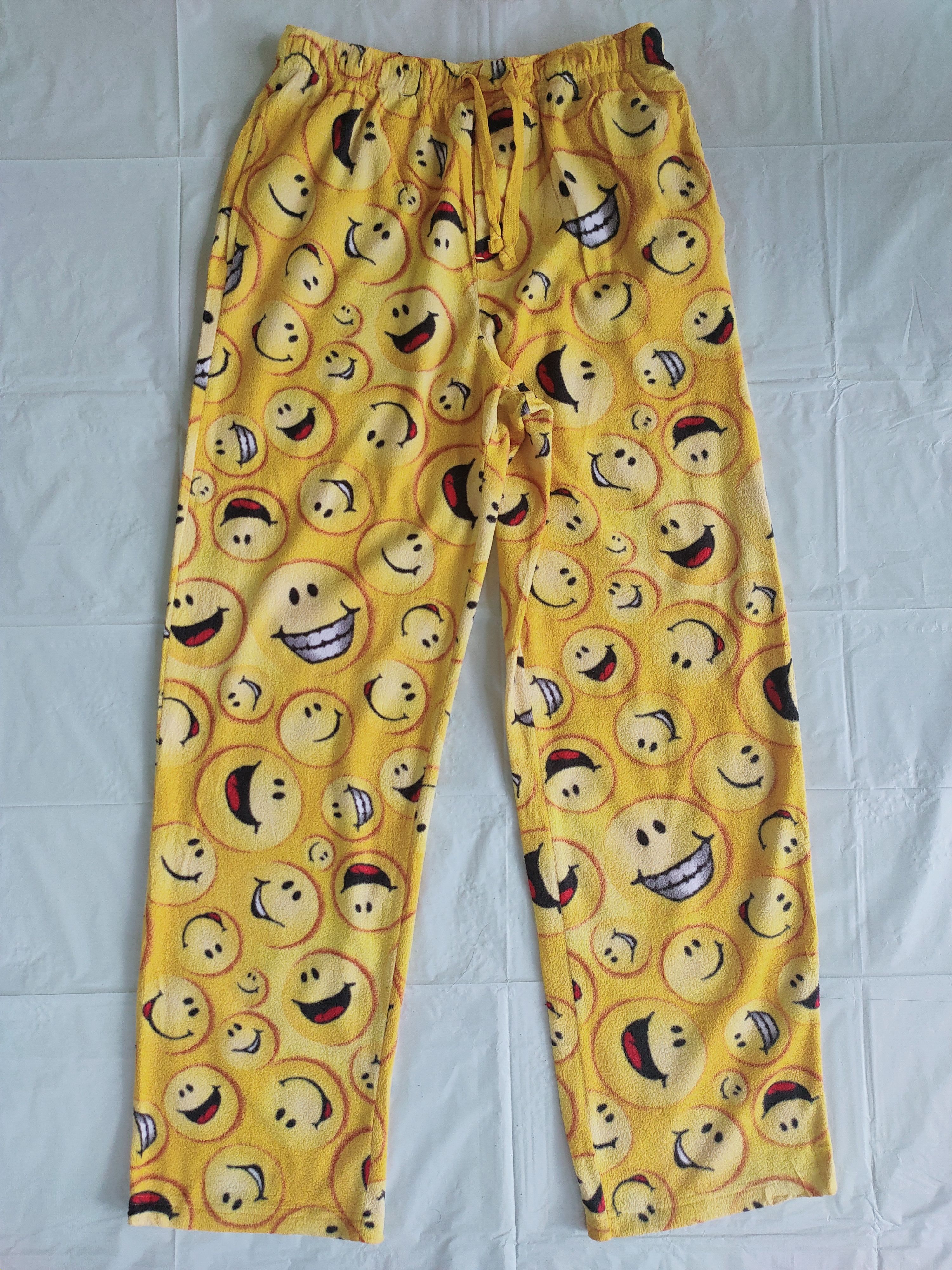 Croft & Barrow CROFT & BARROW smile face pajama bottom Size US 30 / EU 46 - 1 Thumbnail