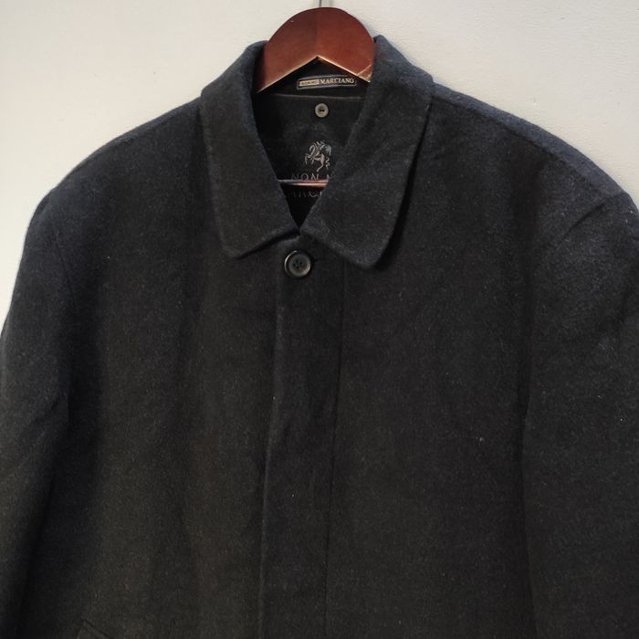 Designer Non No Marciano Wool Long Jacket | Grailed