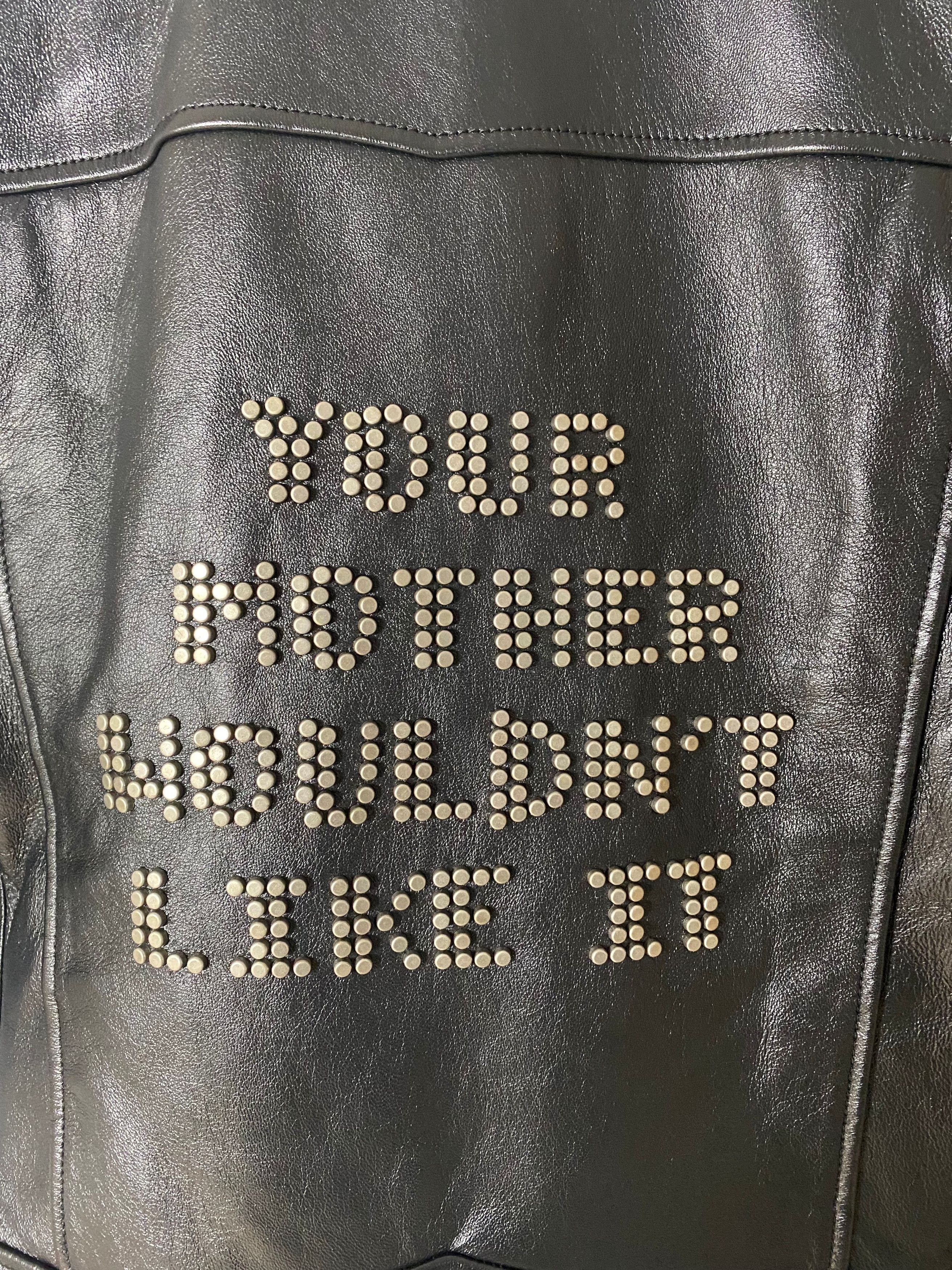 Saint Laurent Paris Saint Laurent L01 Leather Jacket Studs Size US M / EU 48-50 / 2 - 12 Thumbnail