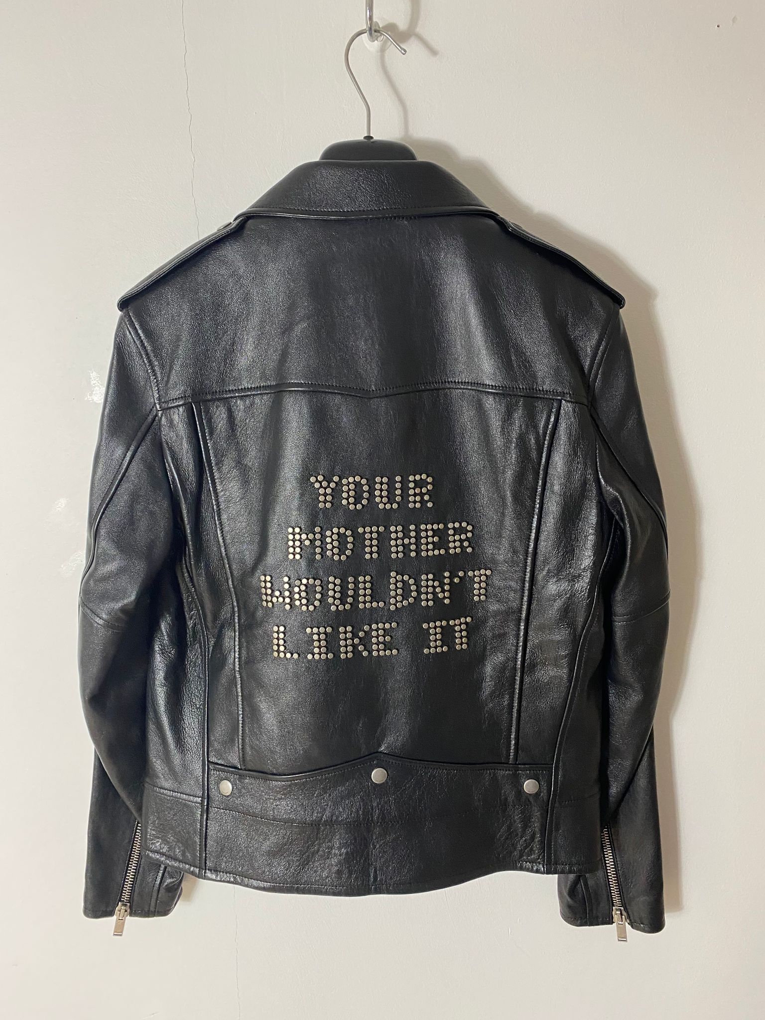 Saint Laurent Paris Saint Laurent L01 Leather Jacket Studs Size US M / EU 48-50 / 2 - 11 Thumbnail