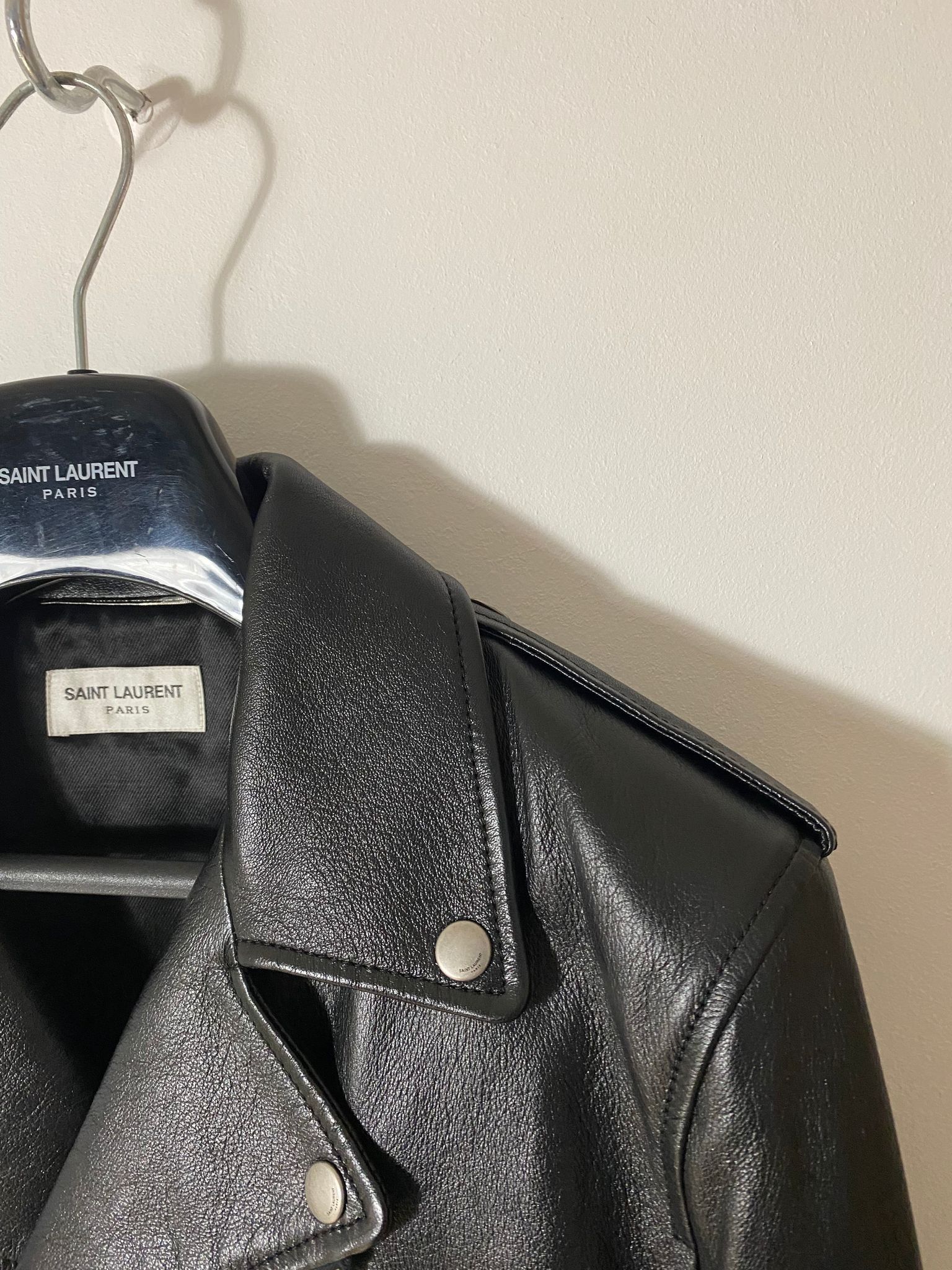 Saint Laurent Paris Saint Laurent L01 Leather Jacket Studs Size US M / EU 48-50 / 2 - 9 Thumbnail