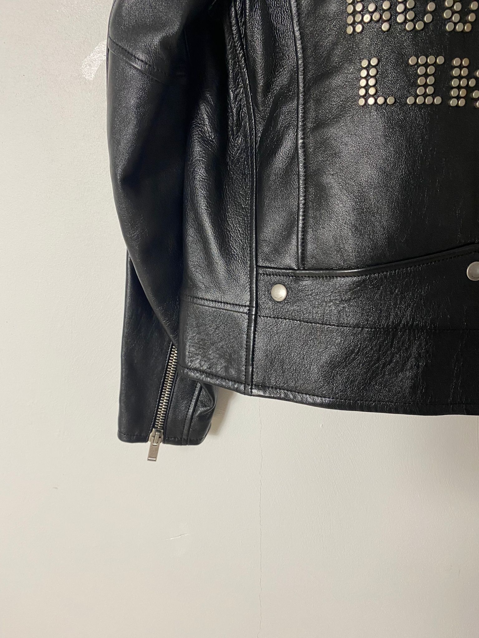 Saint Laurent Paris Saint Laurent L01 Leather Jacket Studs Size US M / EU 48-50 / 2 - 14 Thumbnail
