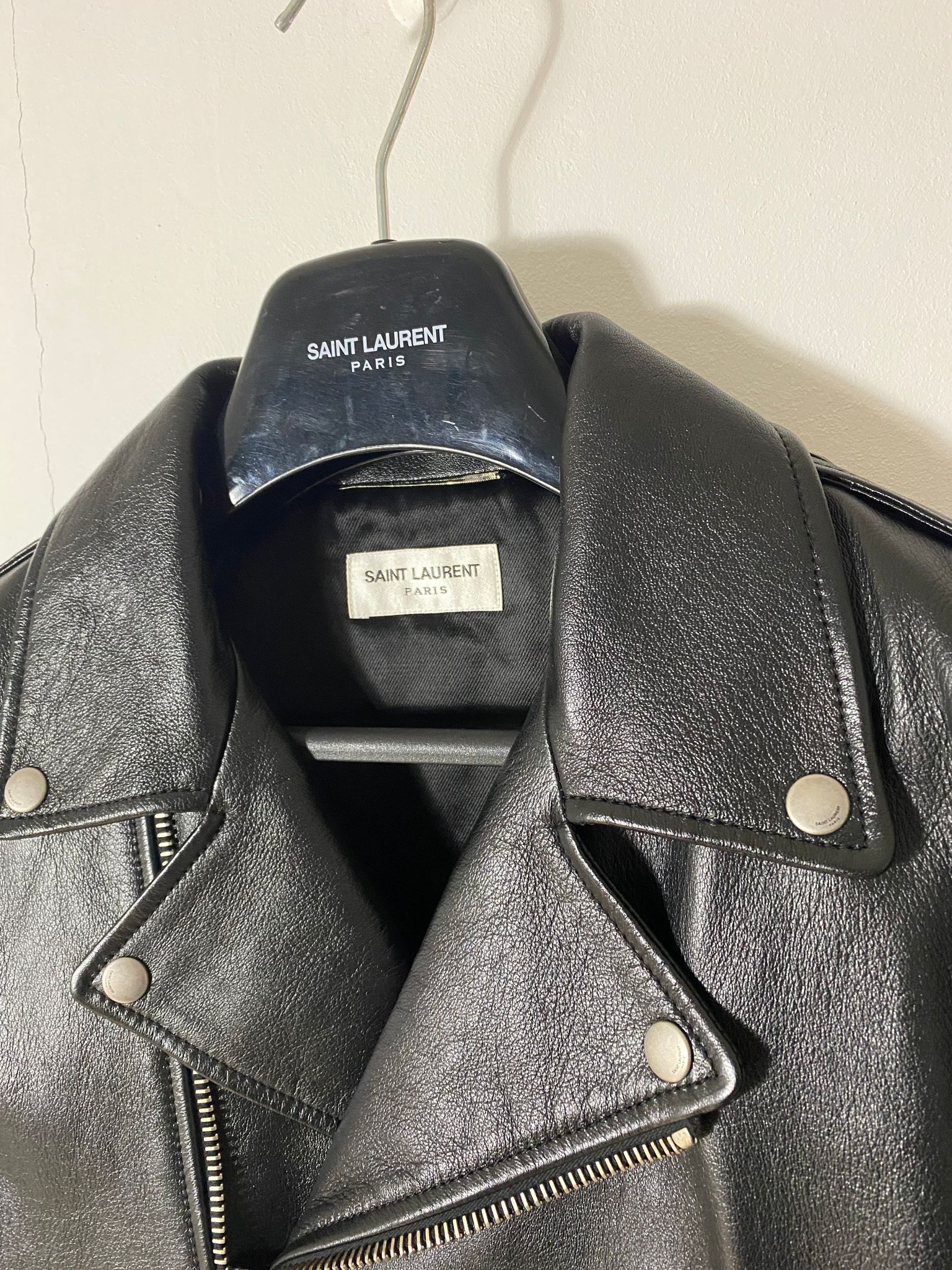 Saint Laurent Paris Saint Laurent L01 Leather Jacket Studs Size US M / EU 48-50 / 2 - 6 Thumbnail