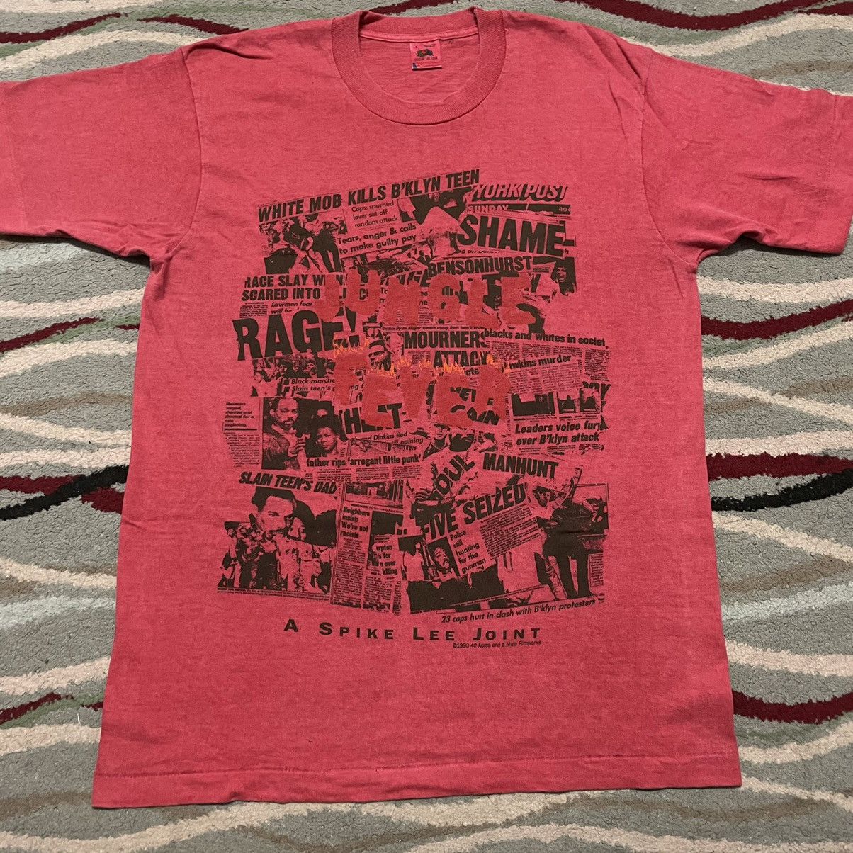 vintage 1990 jungle fever spike lee joint movie t-shirts