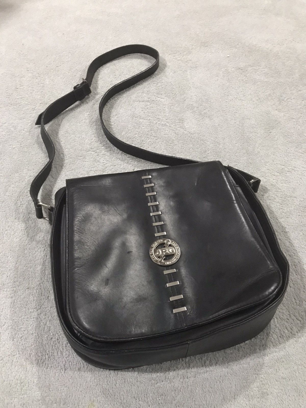Jean Paul Gaultier × Leather Jean Paul Gaultier Leather Shoulder Bag Size ONE SIZE - 11 Thumbnail