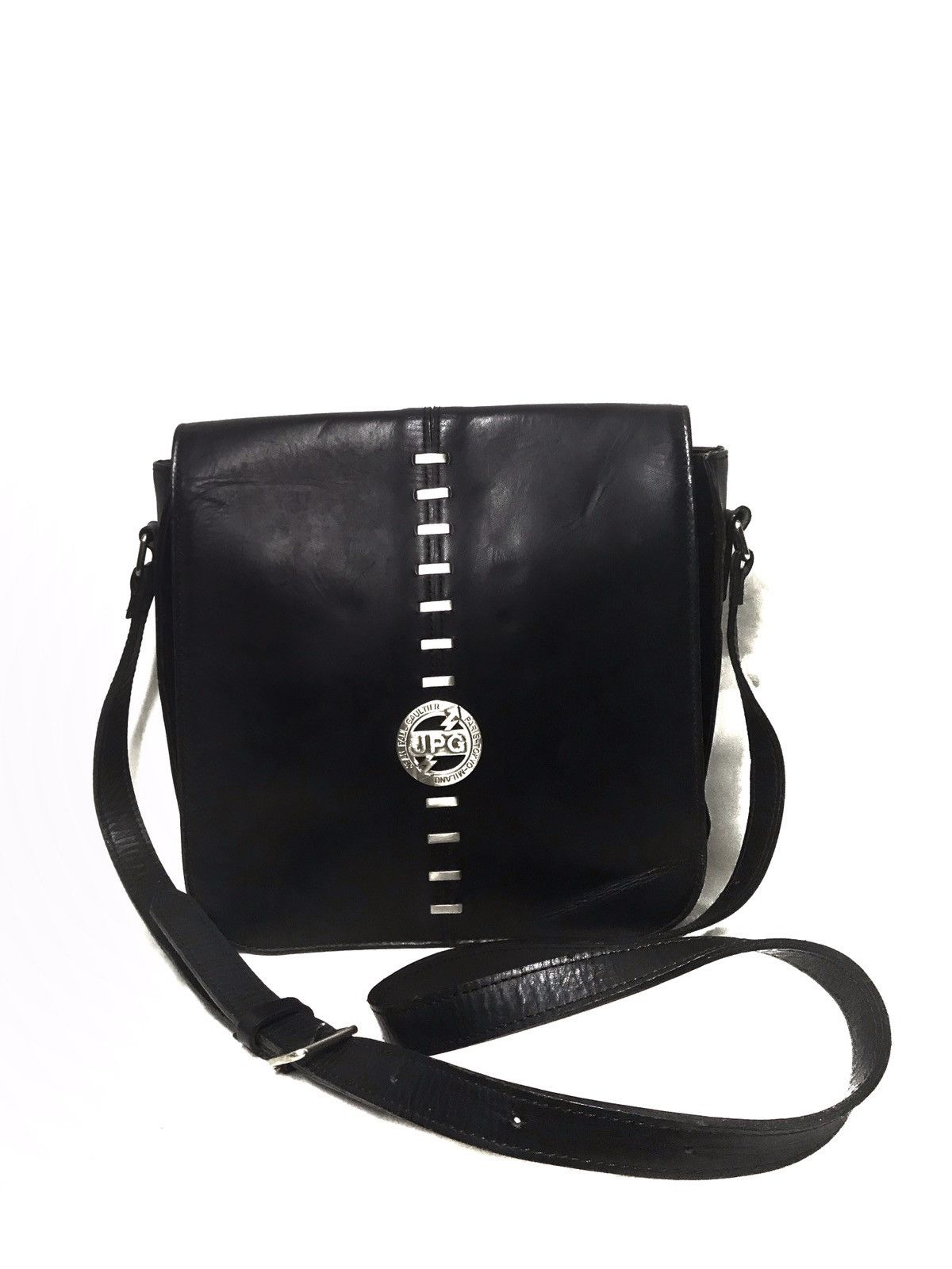 Jean Paul Gaultier × Leather Jean Paul Gaultier Leather Shoulder Bag Size ONE SIZE - 3 Thumbnail