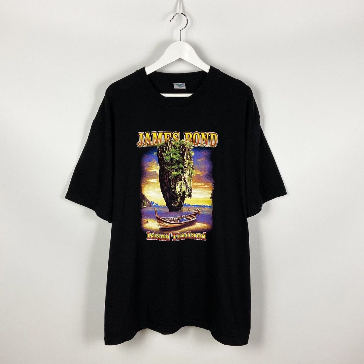 Vintage Vintage James Bond Island Thailand Single stitch tee Movie Size US XXL / EU 58 / 5 - 1 Thumbnail