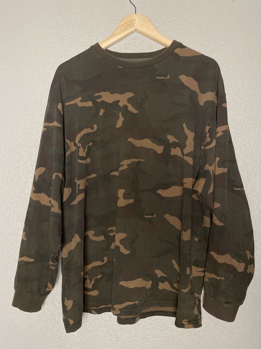 Yeezy Season Yeezy Season 1 Camo Longsleeve Tee | Grailed