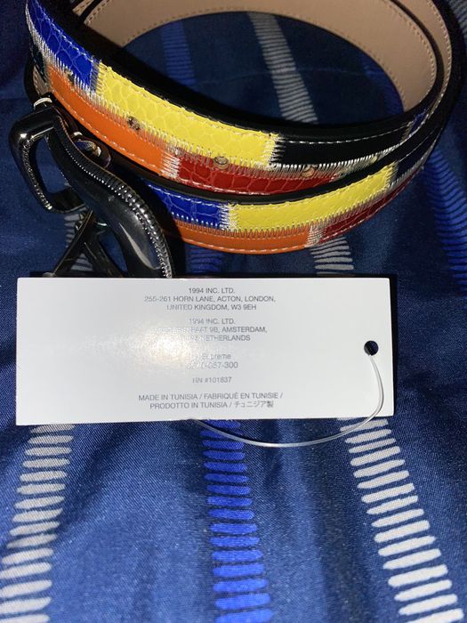 Supreme Supreme Patchwork Ranger Belt DS Sz S/M | Grailed