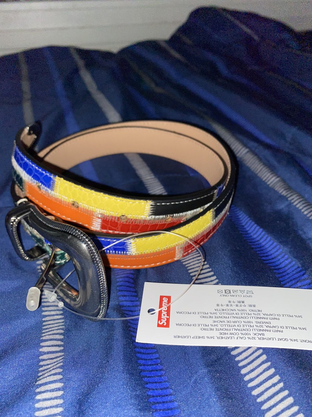 Supreme Supreme Patchwork Ranger Belt DS Sz S/M | Grailed 