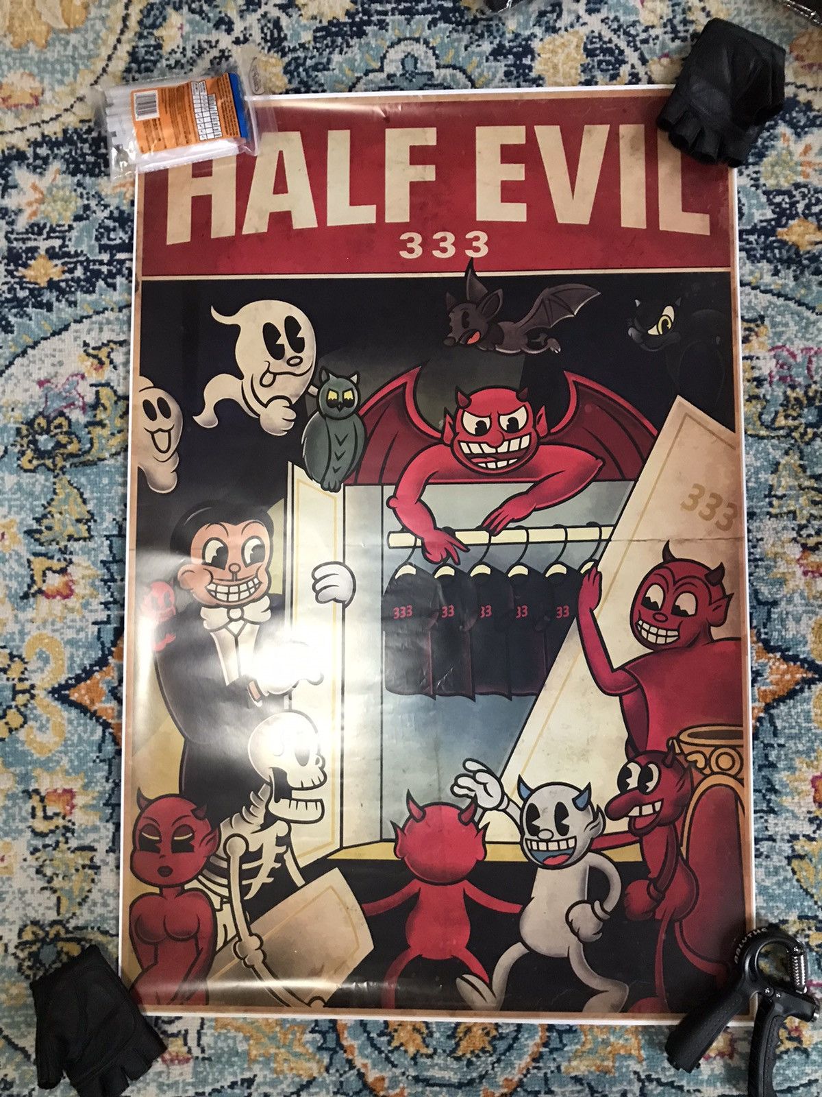 Half Evil Half Evil Poster | Grailed