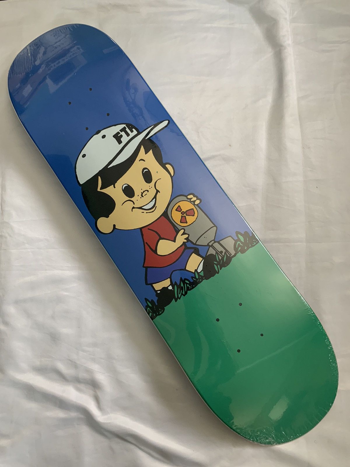 Fuck The Population FTP Nukeboy Deck size 8.38 Size ONE SIZE - 1 Thumbnail