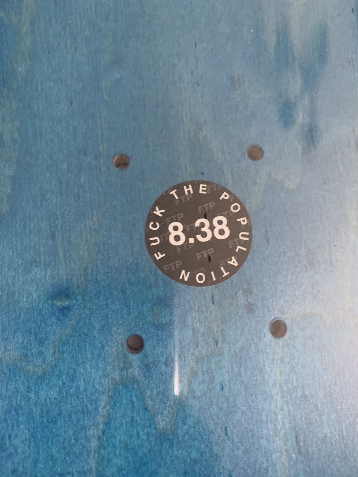 Fuck The Population FTP Nukeboy Deck size 8.38 Size ONE SIZE - 3 Thumbnail