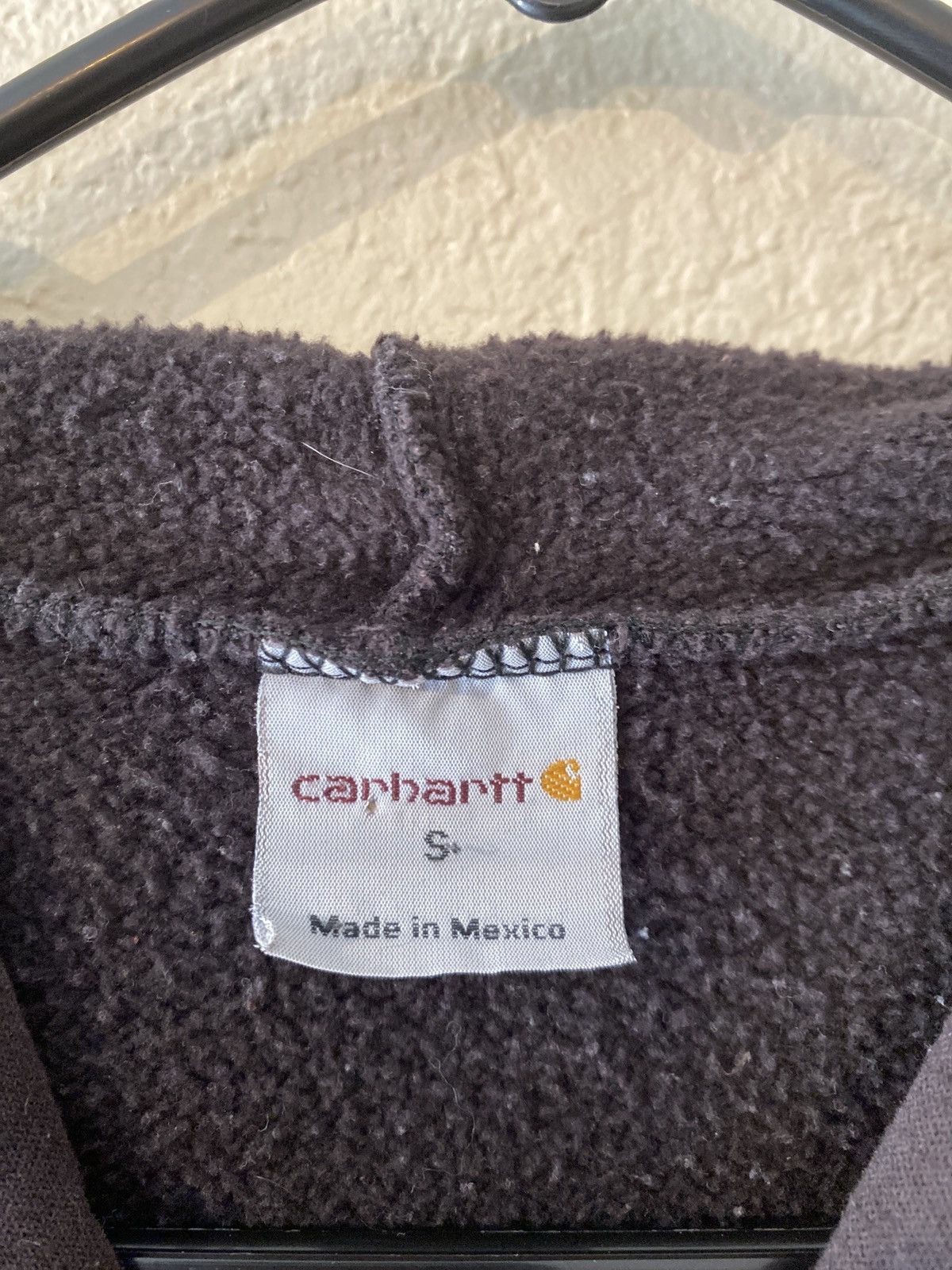 Carhartt × Carhartt Wip × Vintage Vintage Y2K Carhartt Sleeve spell out hoodie Size US S / EU 44-46 / 1 - 3 Thumbnail