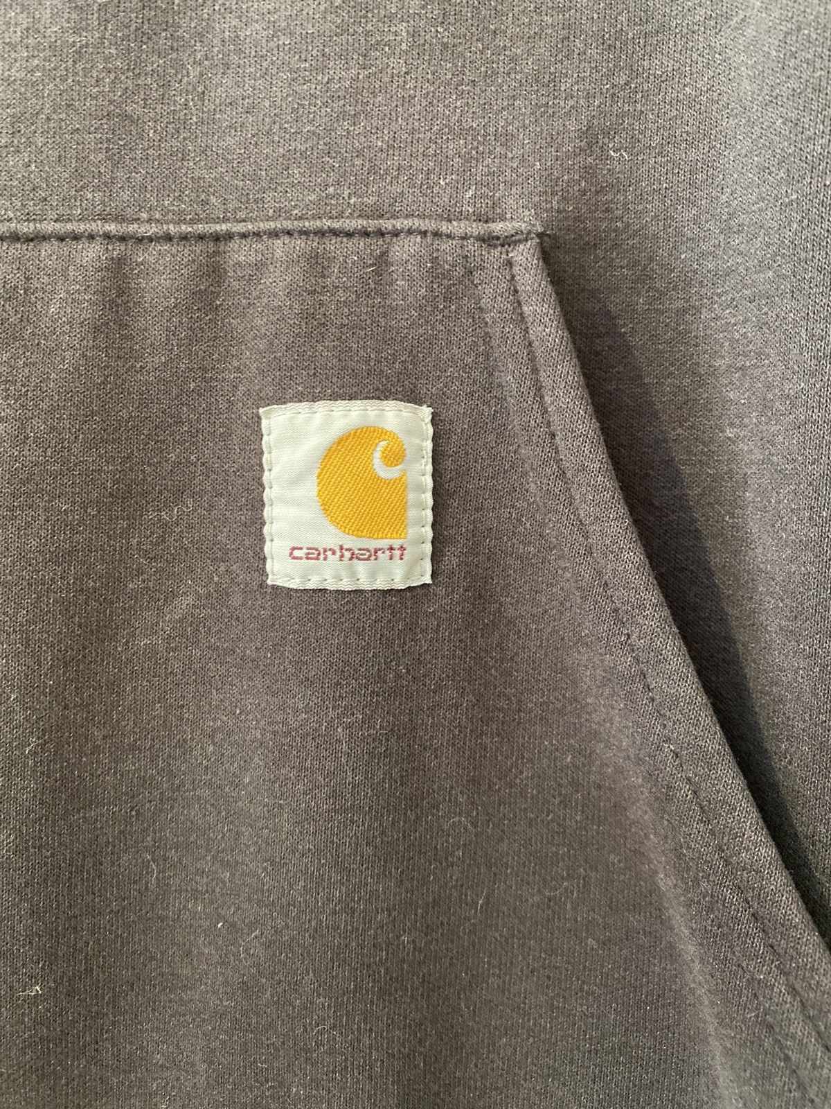 Carhartt × Carhartt Wip × Vintage Vintage Y2K Carhartt Sleeve spell out hoodie Size US S / EU 44-46 / 1 - 2 Thumbnail