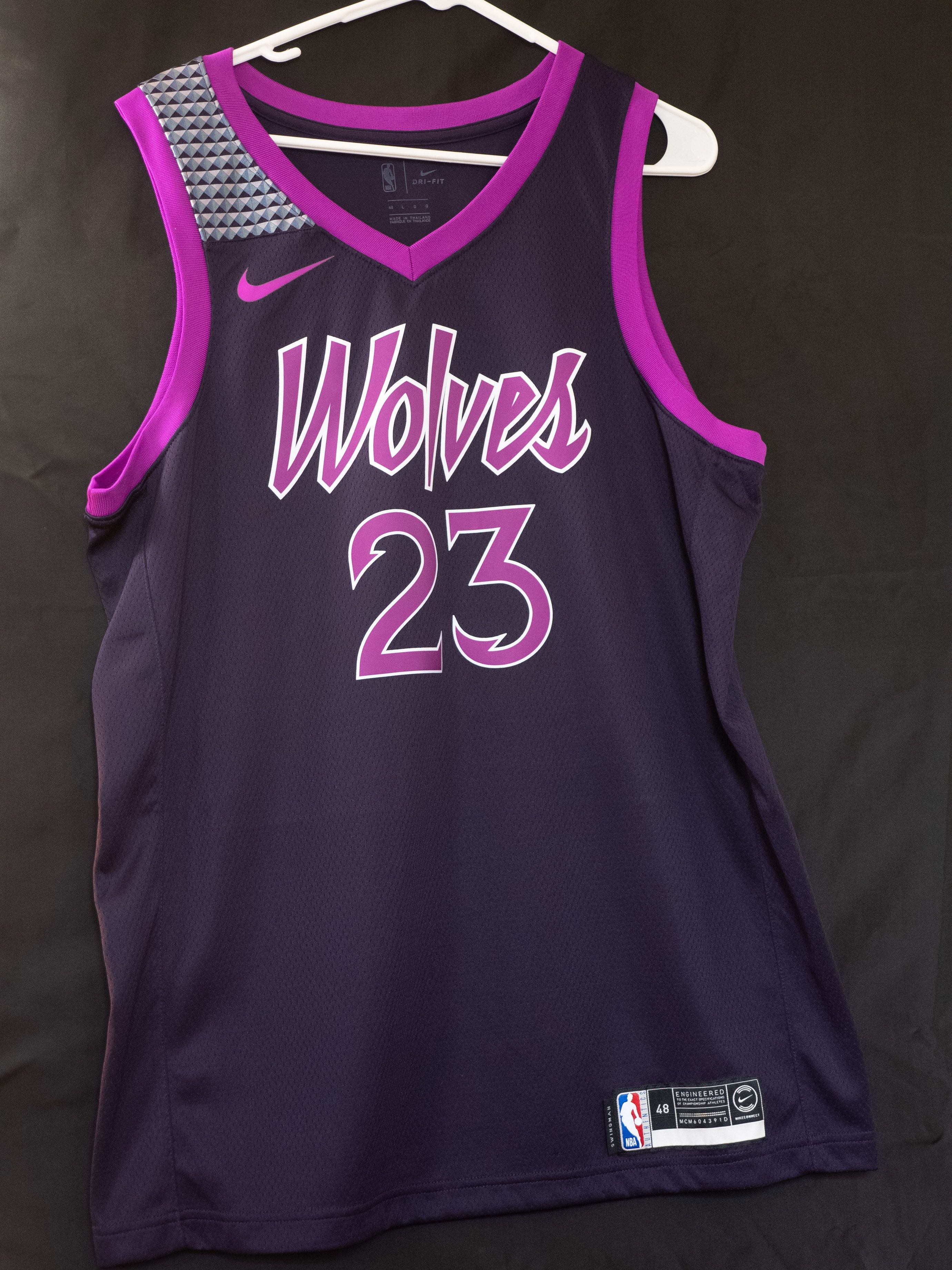 Nike RARE - Purple Rain - Jimmy Butler - Timberwolves Jersey Size US L / EU 52-54 / 3 - 1 Preview