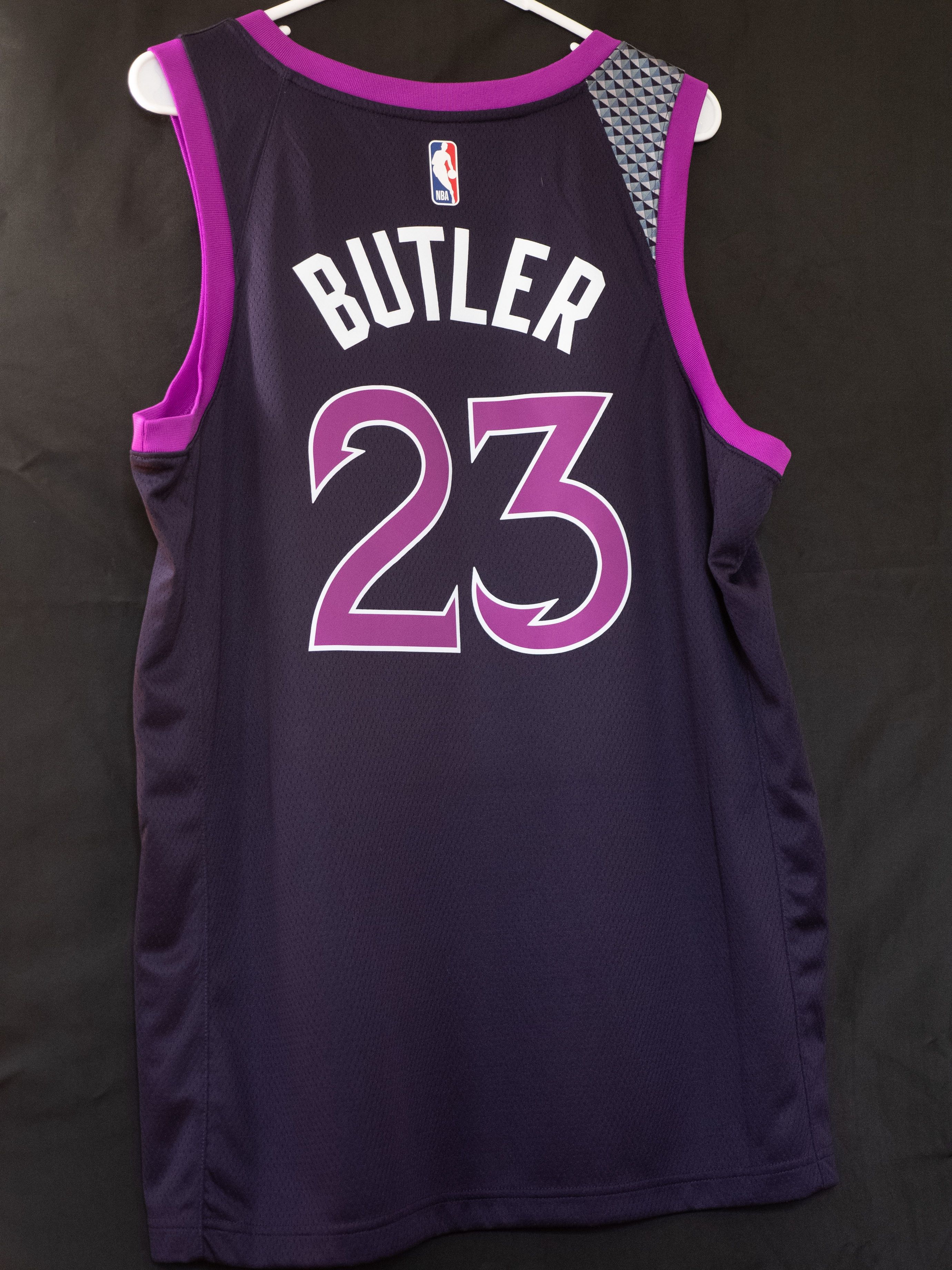 Nike RARE - Purple Rain - Jimmy Butler - Timberwolves Jersey Size US L / EU 52-54 / 3 - 3 Thumbnail