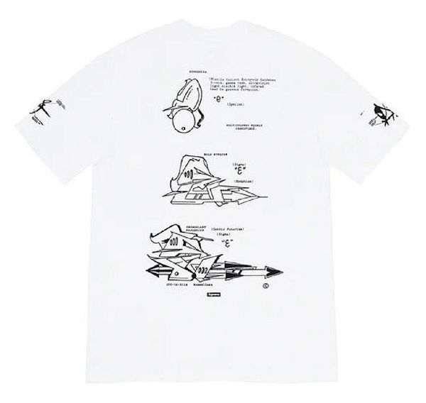 Supreme Supreme Rammellzee Tag Tee White Size Large SS20 | Grailed