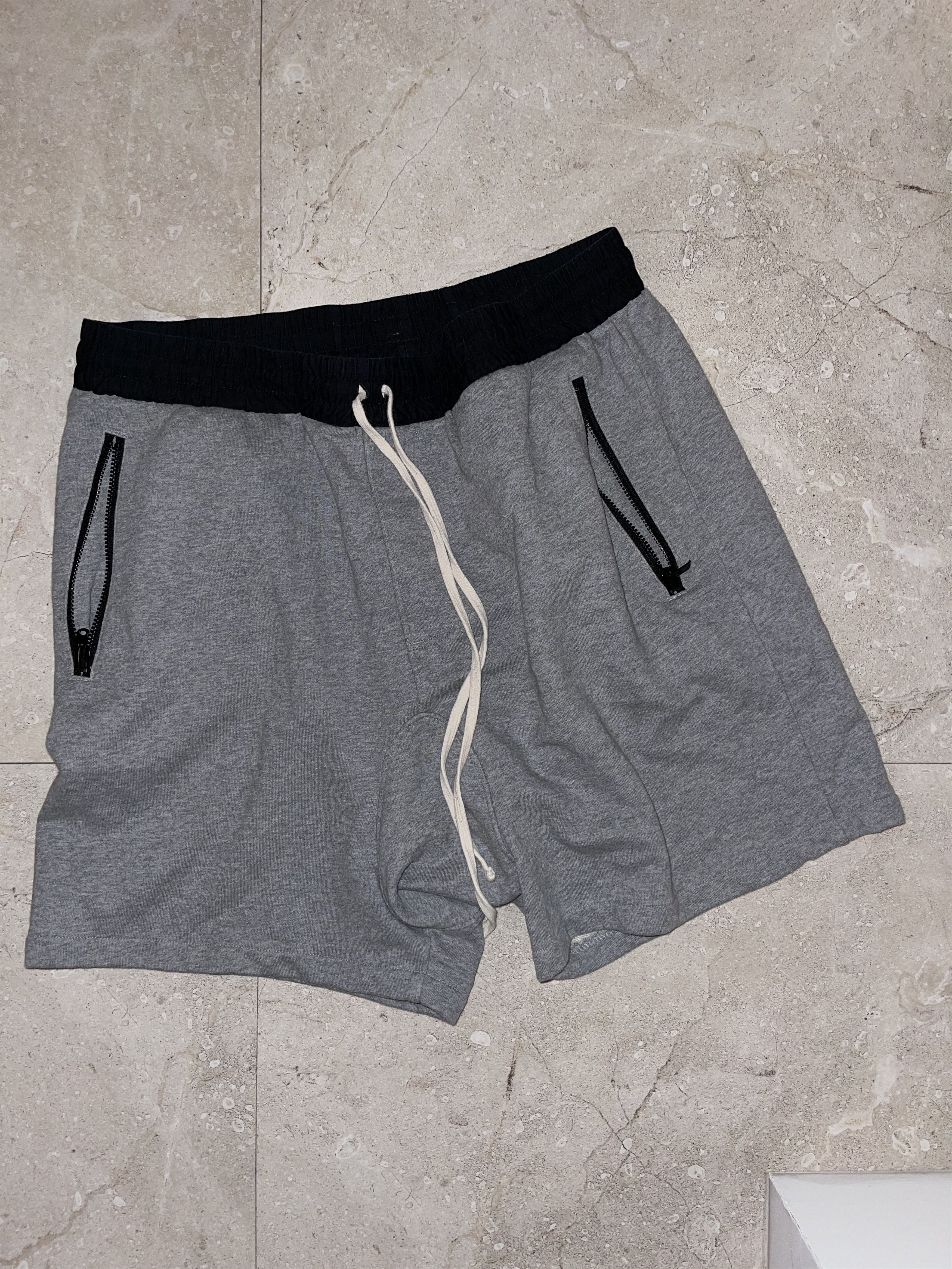 FOG Essentials Gray Drawstring Shorts XL