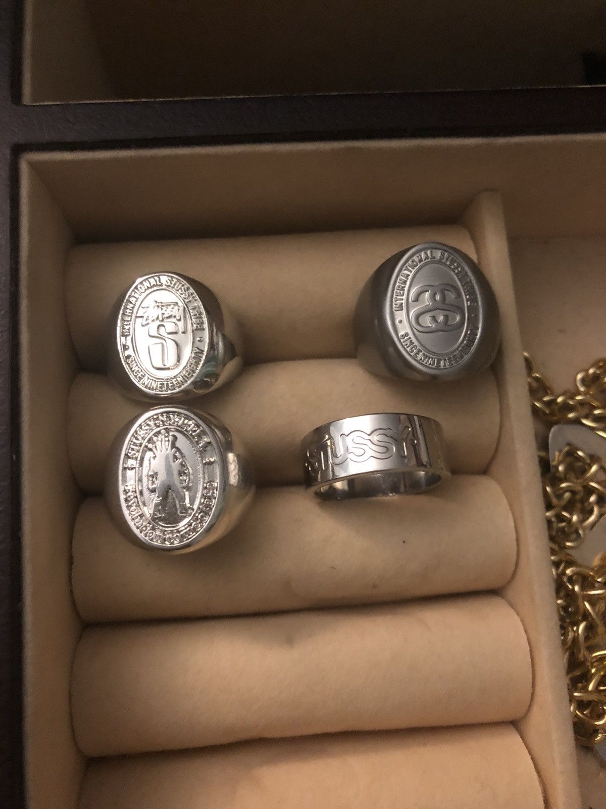 Stussy Vintage Stussy rings small/medium | Grailed
