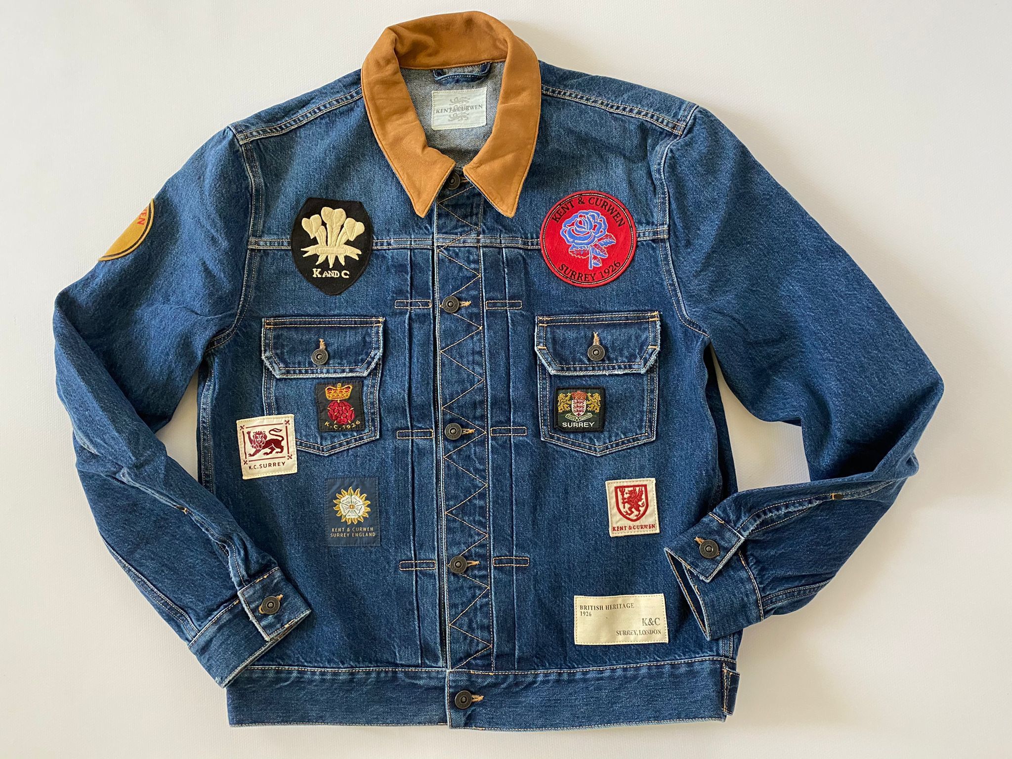 Kent & curwen denim hot sale jacket