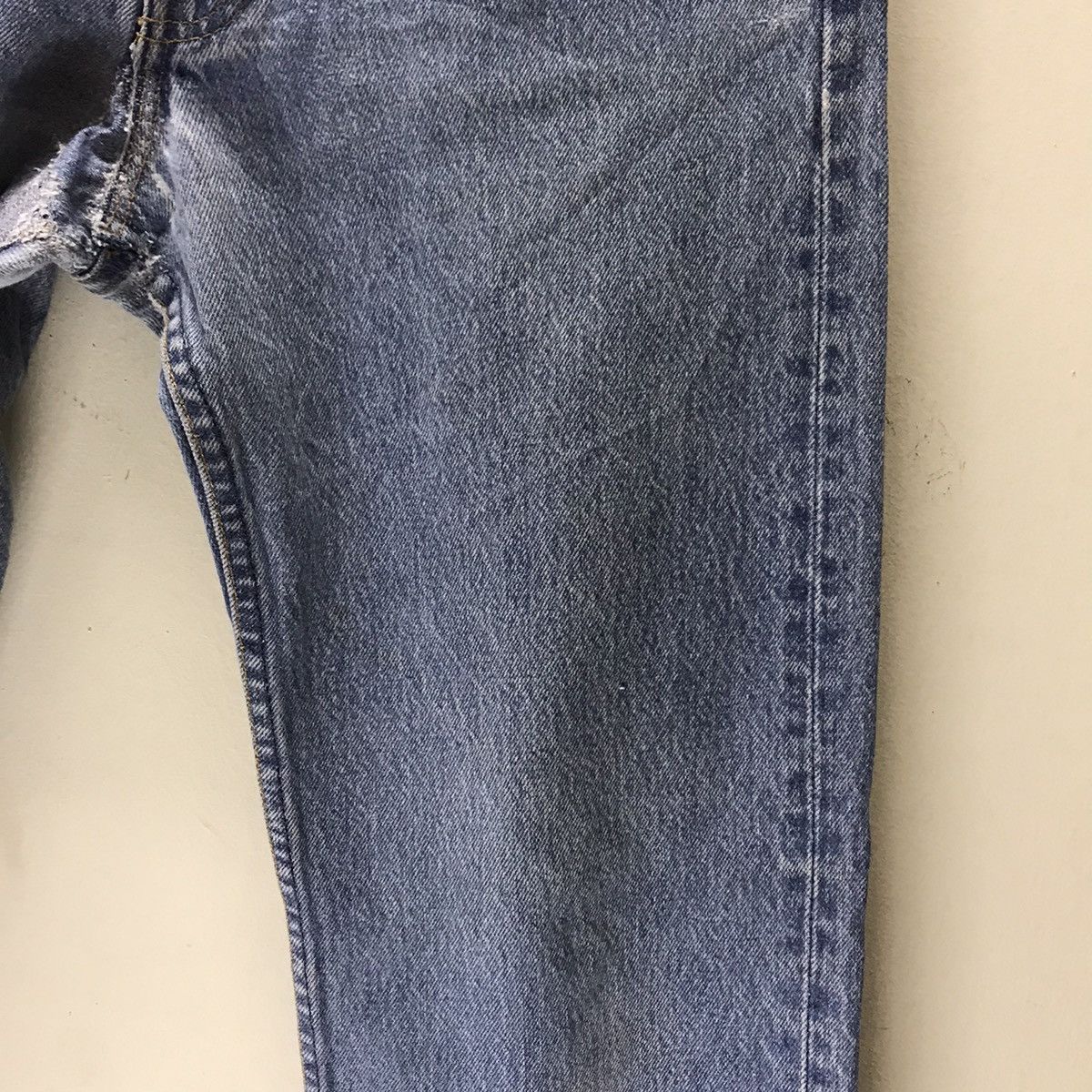 Levi's Vintage 90s Levis 501 Distressed Lightwash Made In USA Size US 32 / EU 48 - 8 Thumbnail
