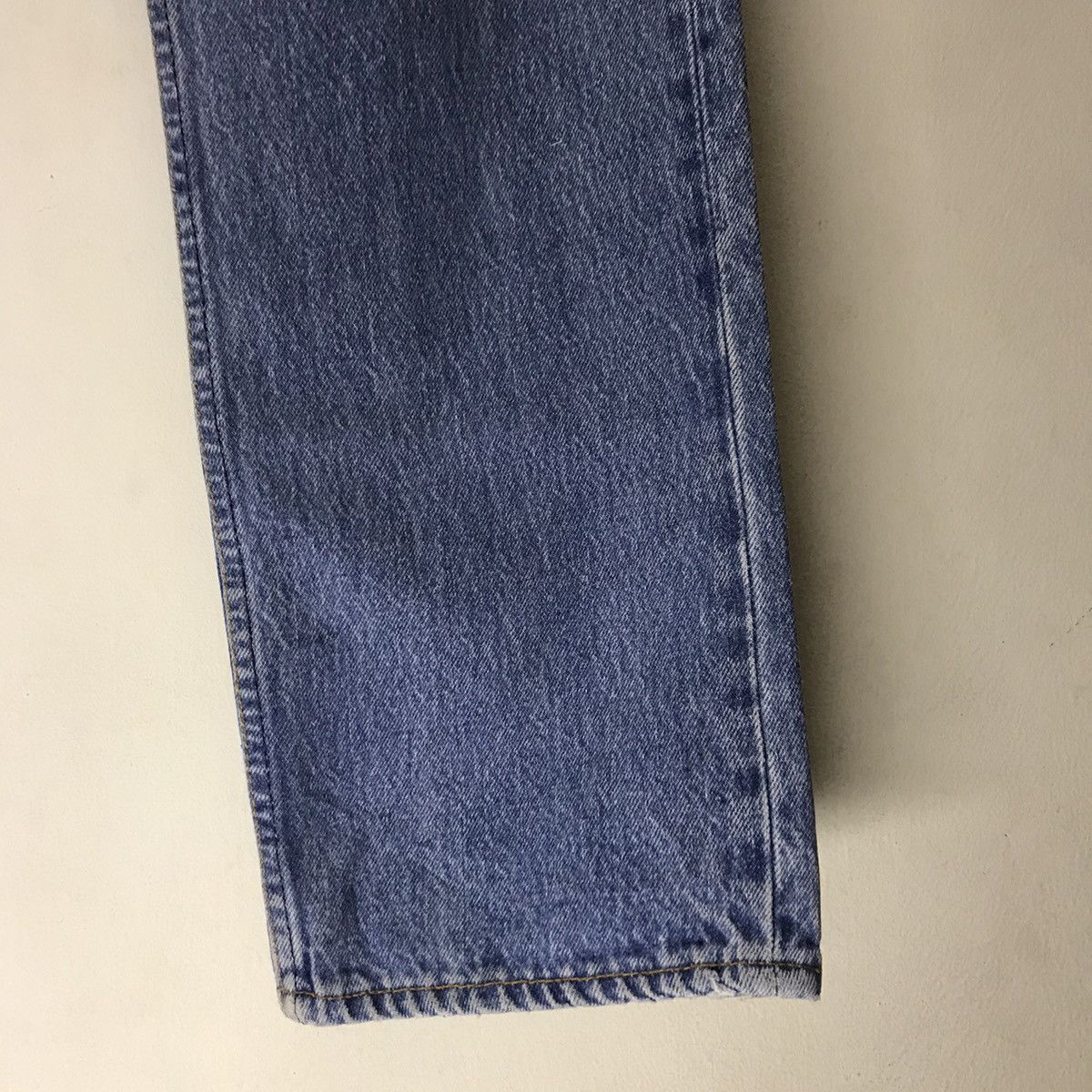 Levi's Vintage 90s Levis 501 Distressed Lightwash Made In USA Size US 32 / EU 48 - 10 Thumbnail