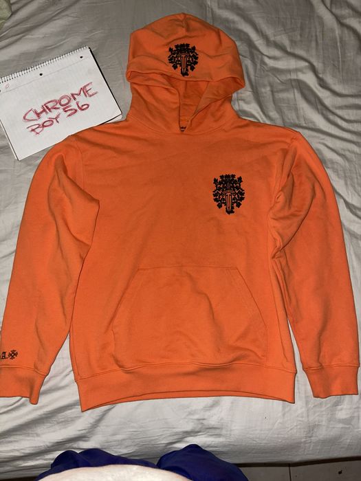 Chrome hearts discount orange dagger hoodie