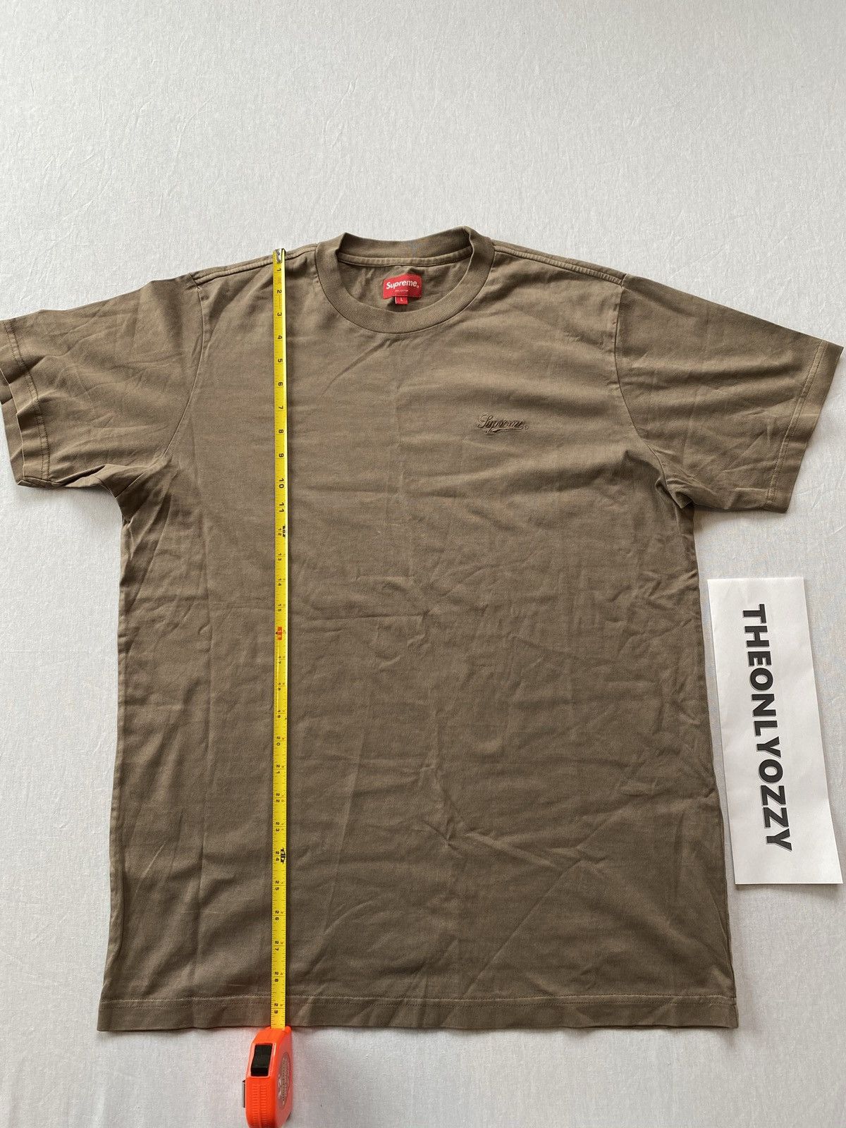 Supreme Supreme Script logo Tee Brown sz L Size US L / EU 52-54 / 3 - 3 Thumbnail