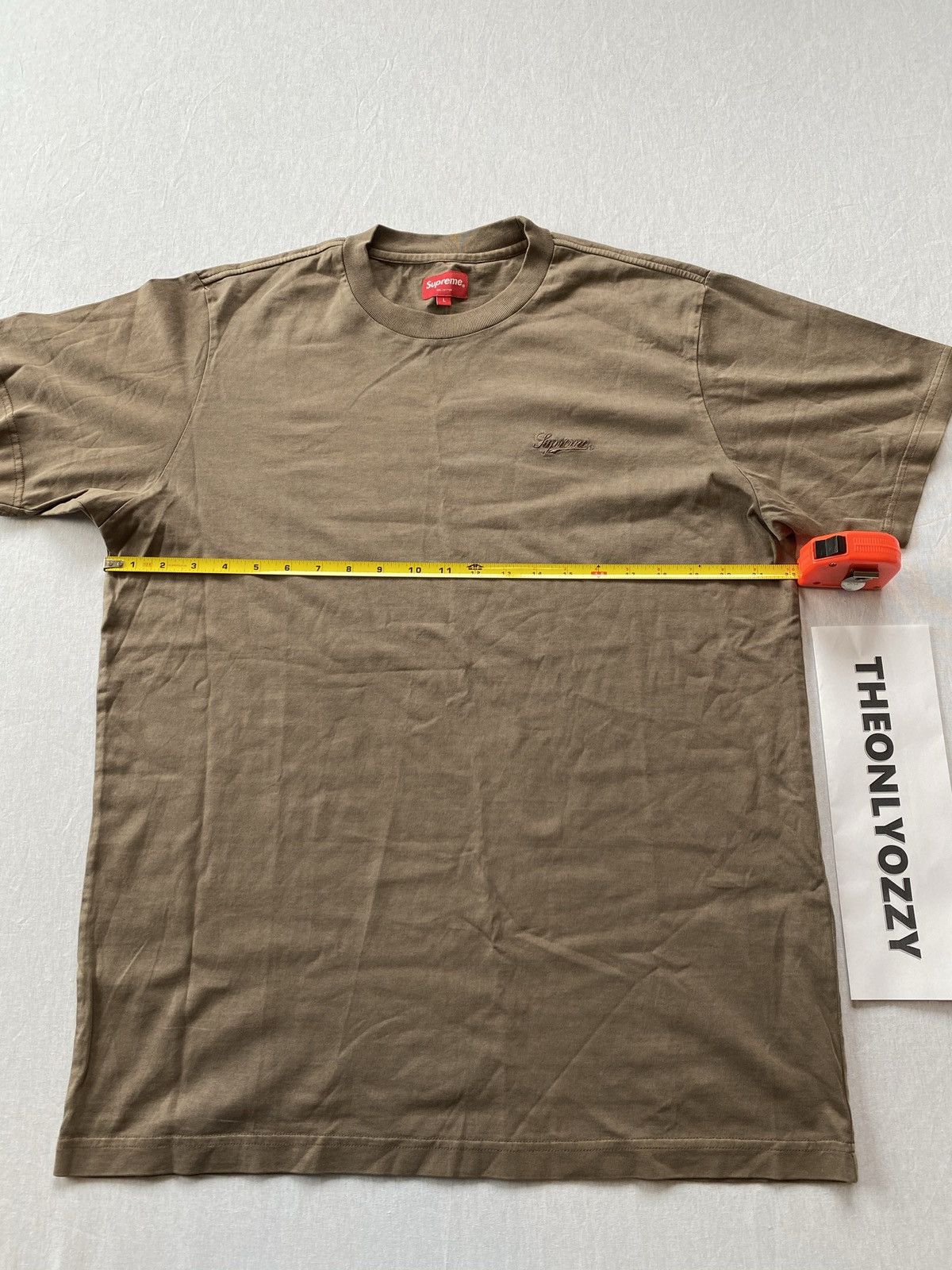 Supreme Supreme Script logo Tee Brown sz L Size US L / EU 52-54 / 3 - 2 Thumbnail