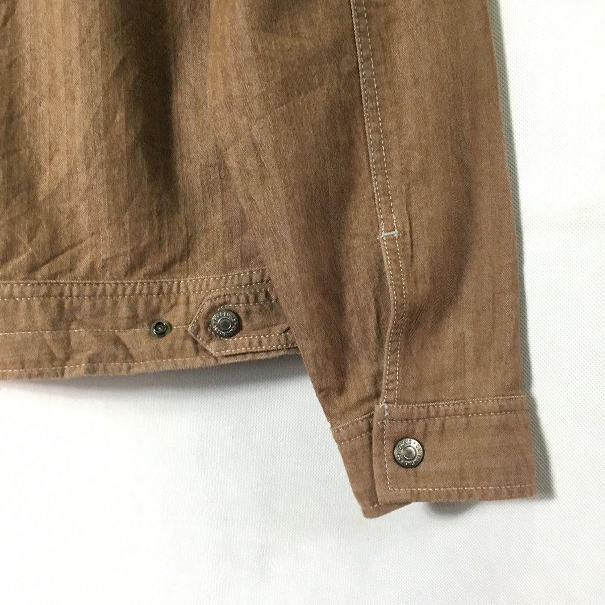 Japanese Brand Dogman Herringbone Workwear Jacket Size US L / EU 52-54 / 3 - 7 Thumbnail
