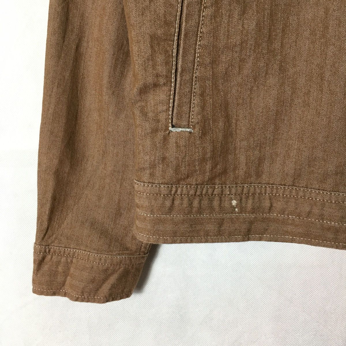 Japanese Brand Dogman Herringbone Workwear Jacket Size US L / EU 52-54 / 3 - 5 Thumbnail
