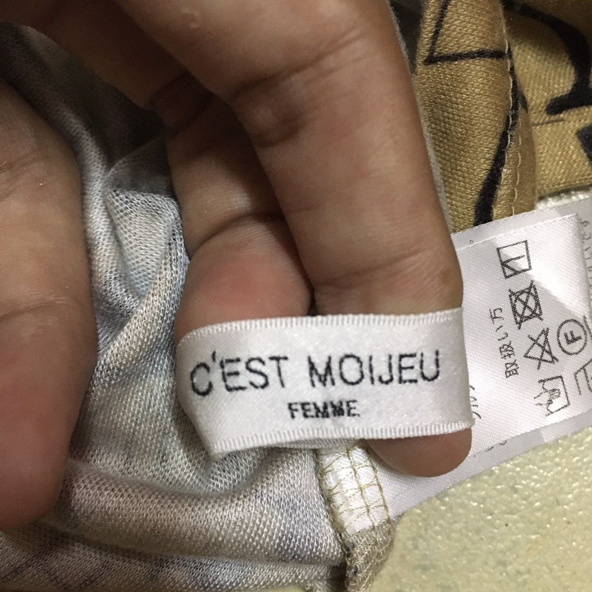 Japanese Brand C’est Moijeu Femme Turtleneck Full Print Size US S / EU 44-46 / 1 - 6 Thumbnail