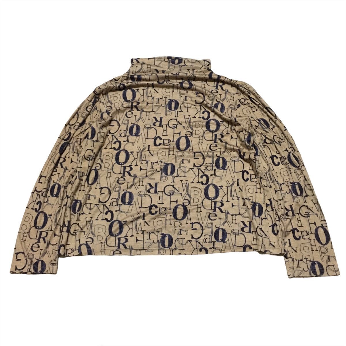 Japanese Brand C’est Moijeu Femme Turtleneck Full Print Size US S / EU 44-46 / 1 - 1 Thumbnail
