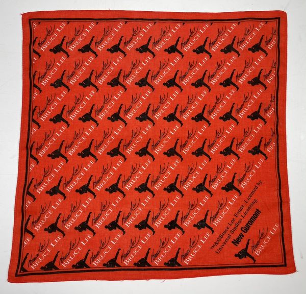 Vintage bruce lee bandana handkerchief pocket square | Grailed