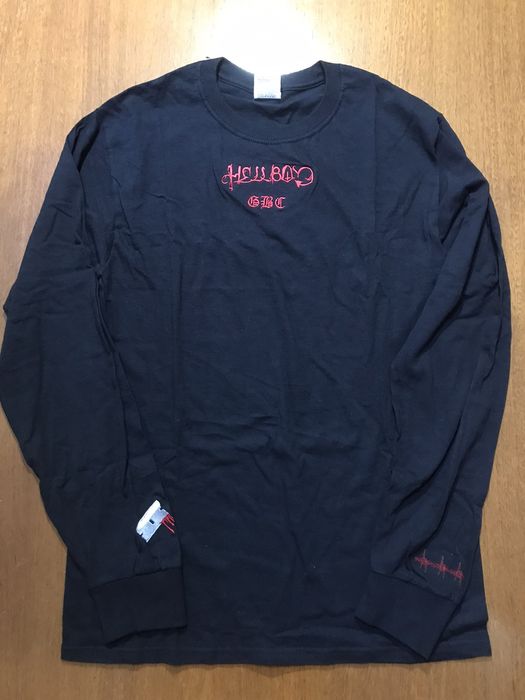 LIL PEEP *RARE* GBC Lil Peep HELLBOY Longsleeve T-Shirt | Grailed