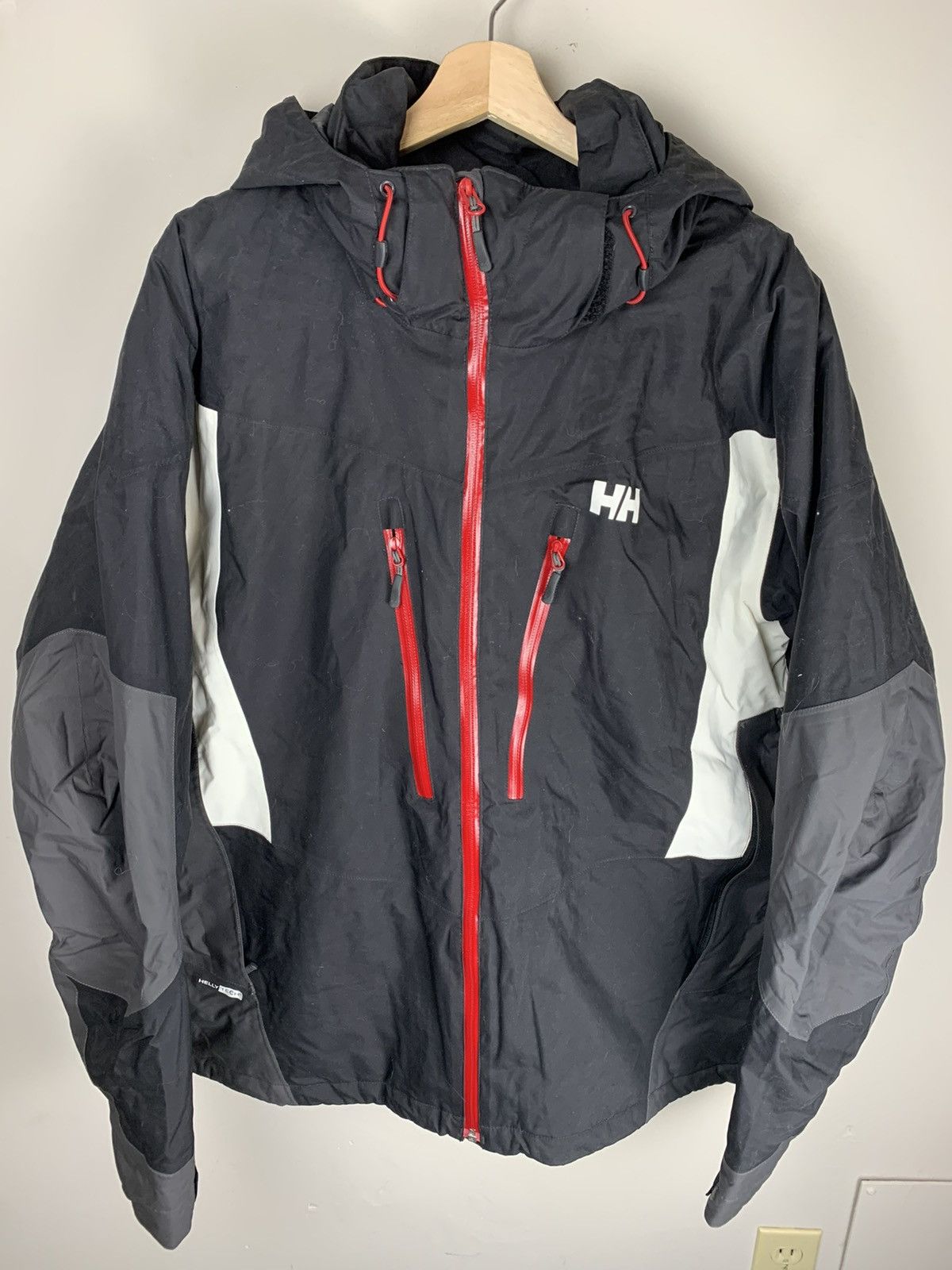 Helly Hansen × Vintage Helly Hansen Black Ski Jacket Size US XL / EU 56 / 4 - 1 Thumbnail
