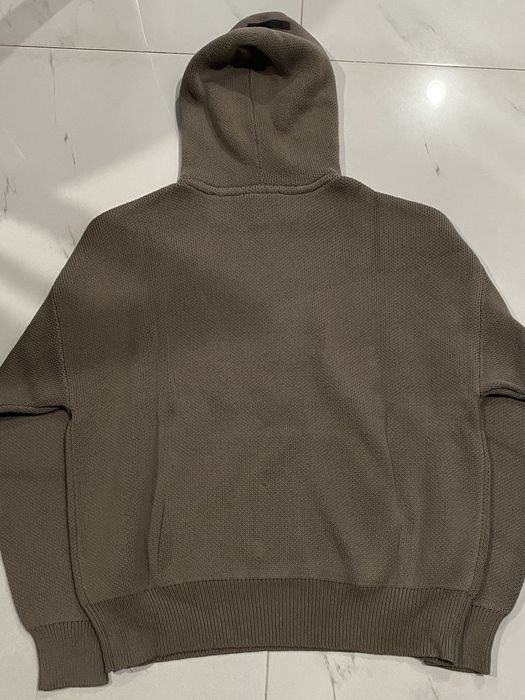 Fear of God Essentials Knit Hoodie 'Taupe