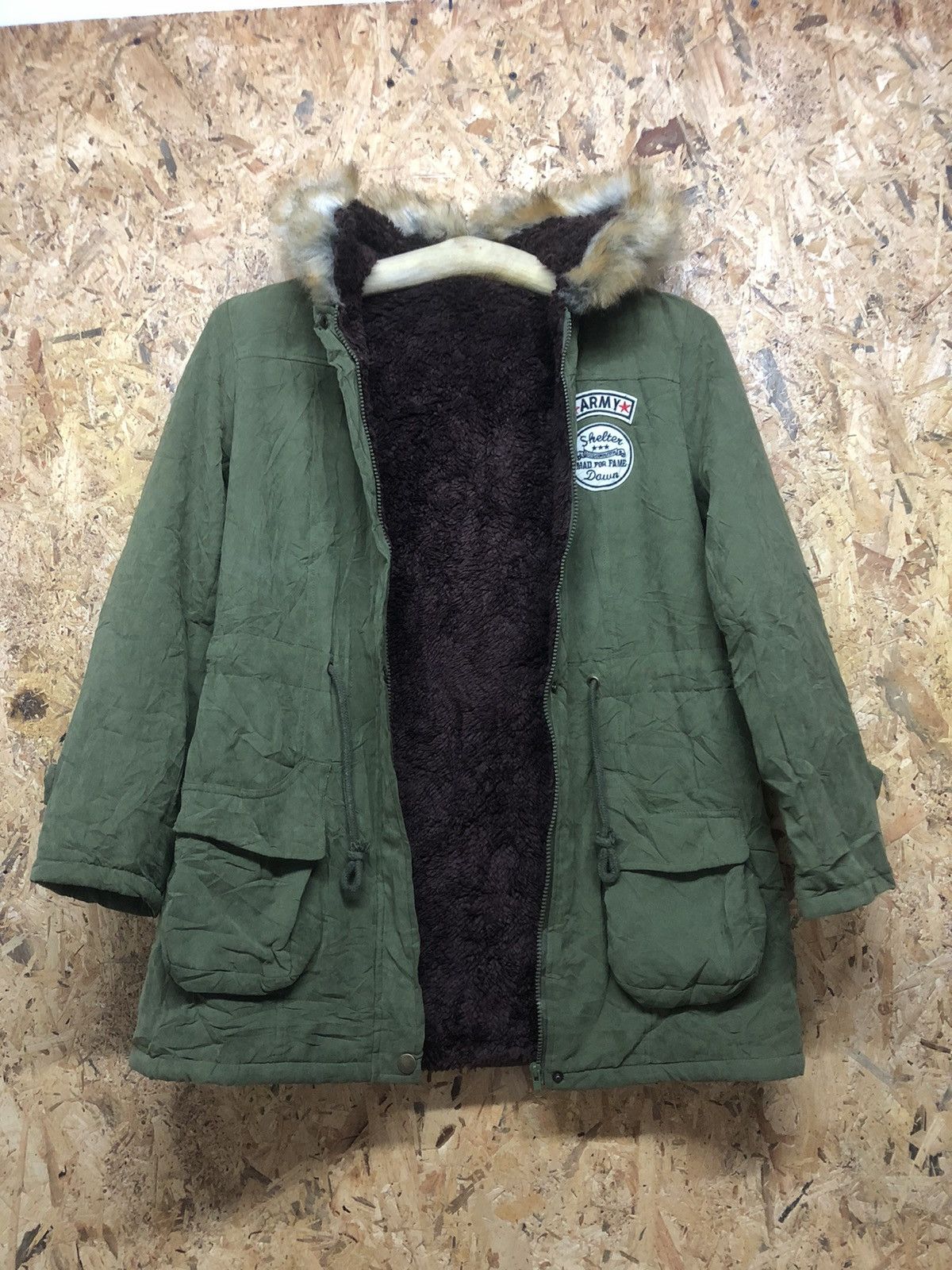 Vintage ARMY SHELTER DAWN HOODIE JACKET Size US M / EU 48-50 / 2 - 3 Thumbnail