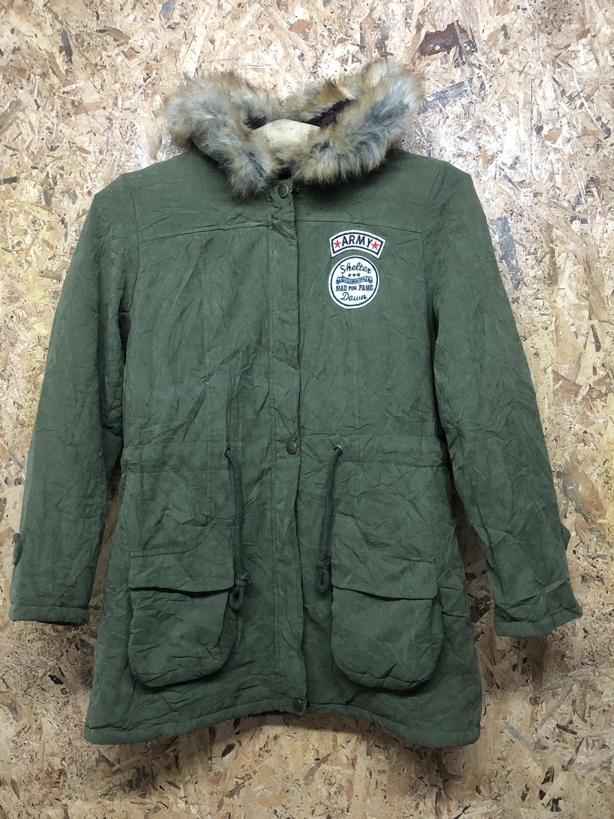 Vintage ARMY SHELTER DAWN HOODIE JACKET Size US M / EU 48-50 / 2 - 1 Thumbnail