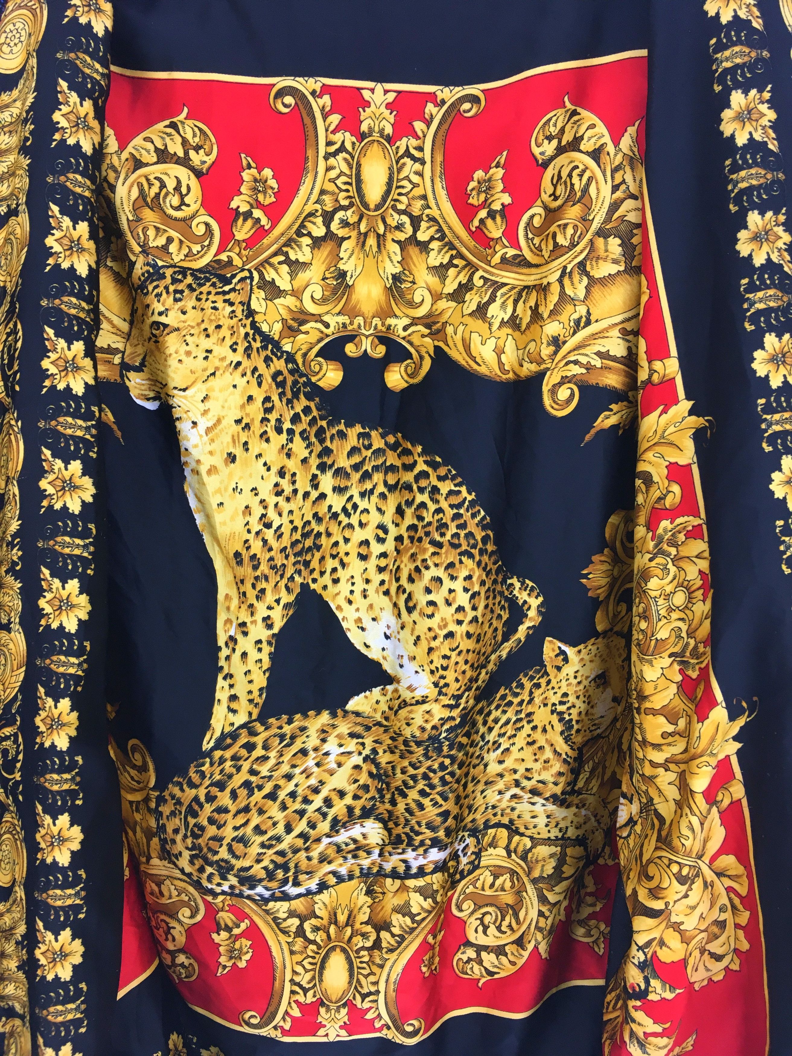 Anglo-Italian LUCIA DAL MASO Leopard Striped Wool Knit Jacket Size US L / EU 52-54 / 3 - 10 Thumbnail