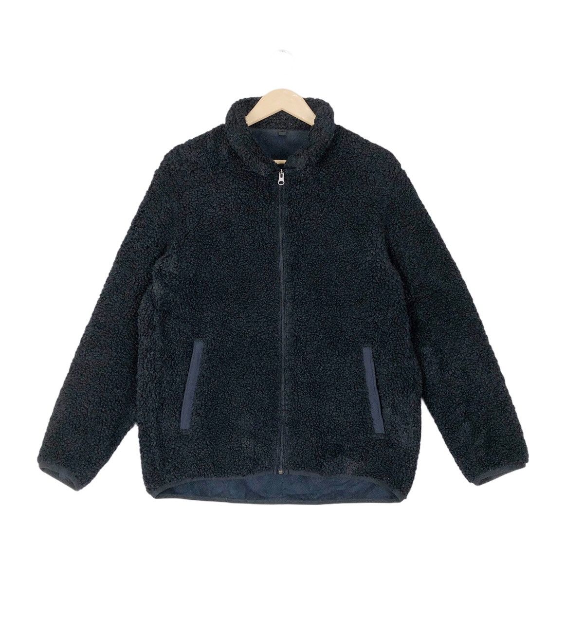 Uniqlo Uniqlo Retro Deep Pile Fleece Zipper Jacket Patagonia Style Size US L / EU 52-54 / 3 - 1 Thumbnail