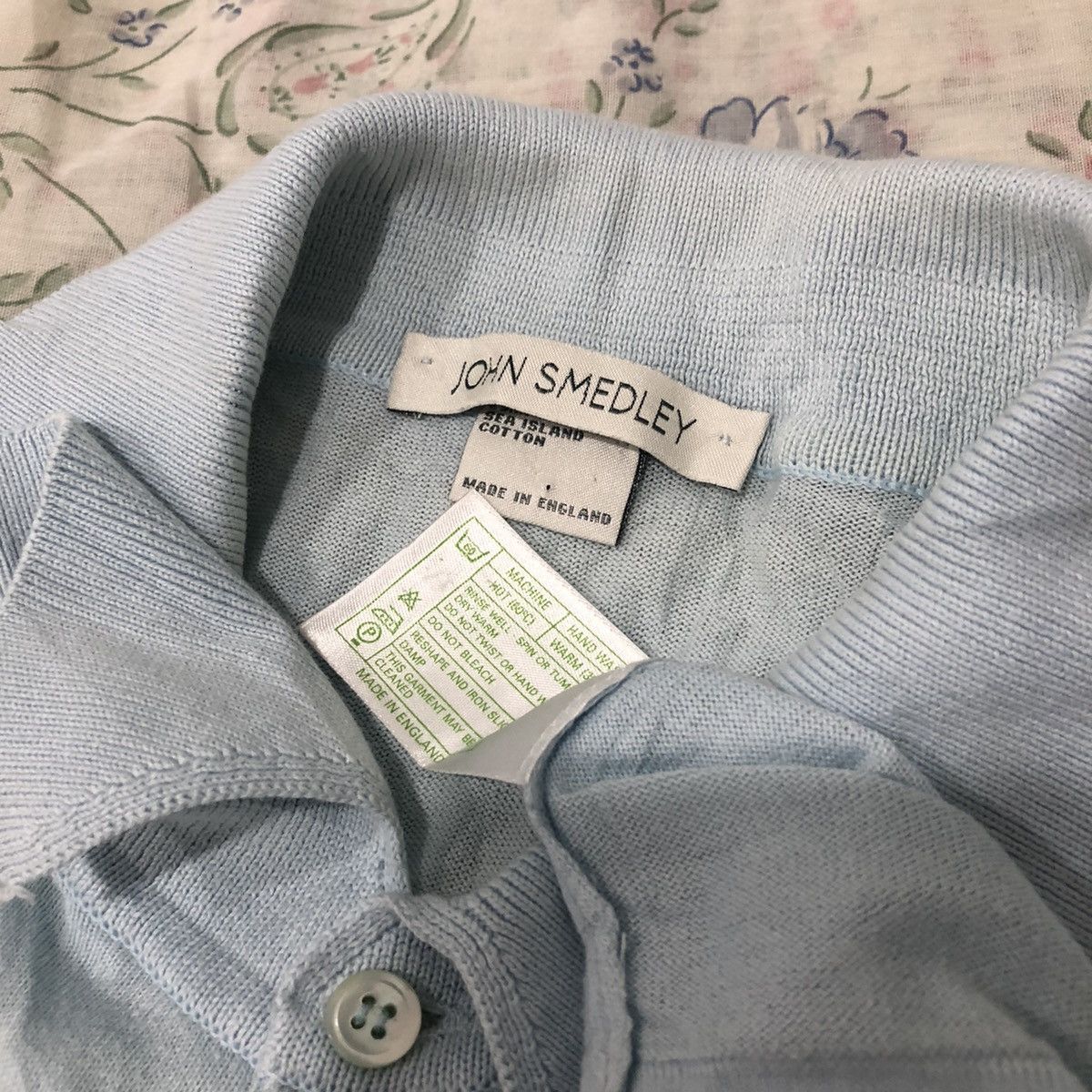 John Smedley John Smedley Polo Tee Size US L / EU 52-54 / 3 - 3 Thumbnail