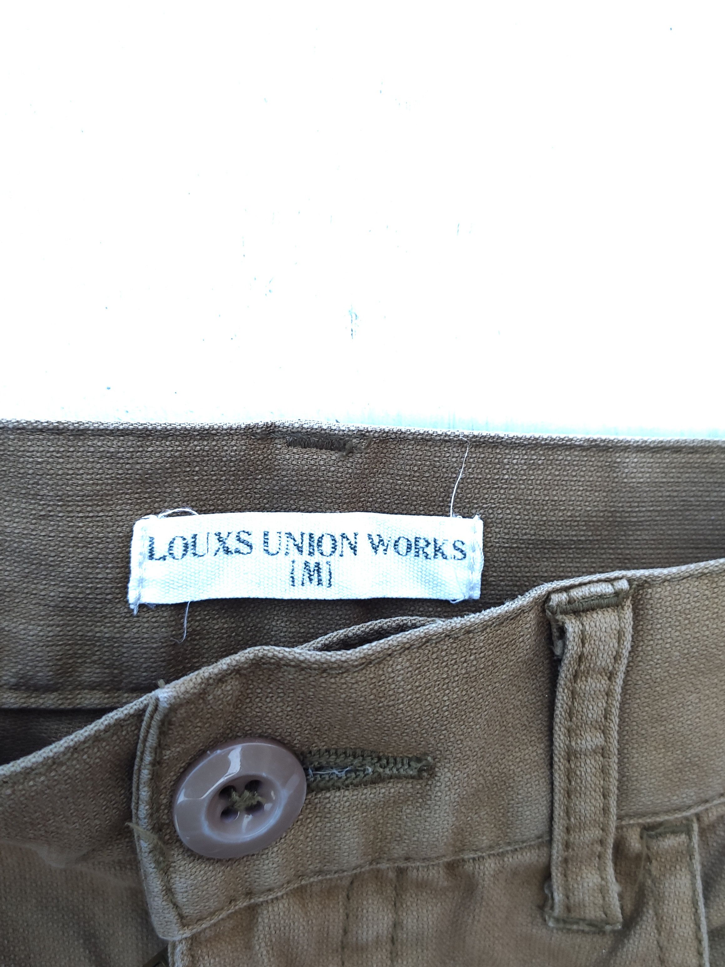 Japanese Brand Louxs Union works Cargo pants Size US 30 / EU 46 - 5 Thumbnail