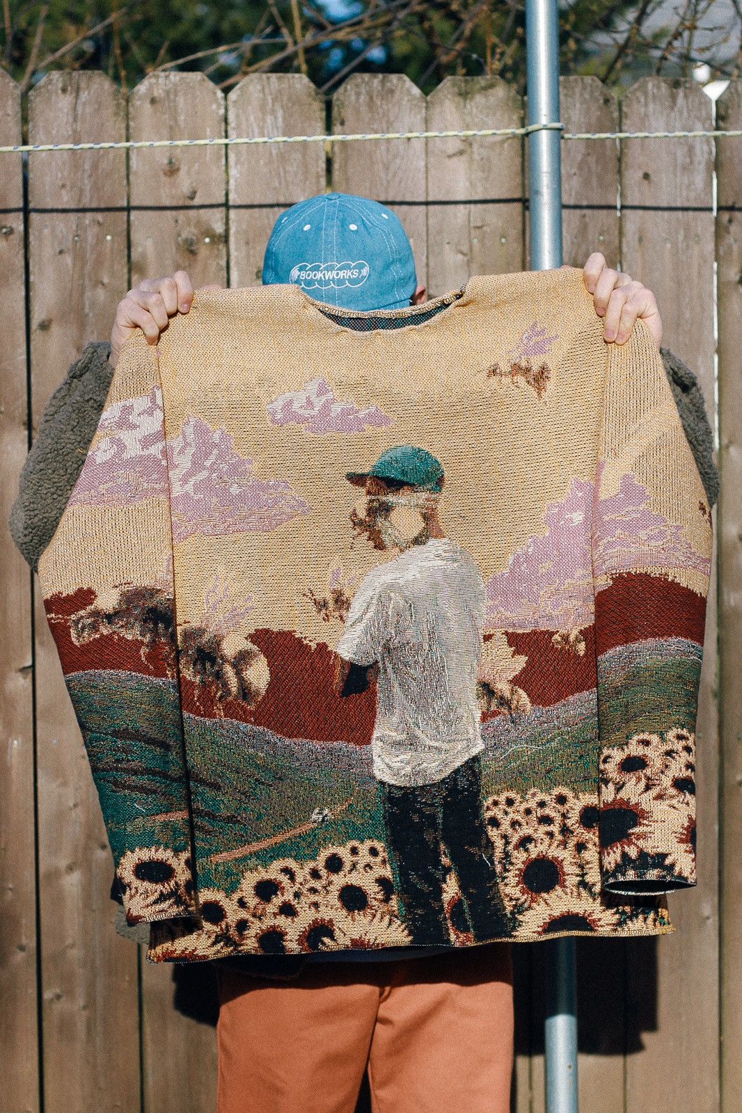 Tyler The Creator Tyler the Creator Custom Flower Boy Tapestry Sweater ...